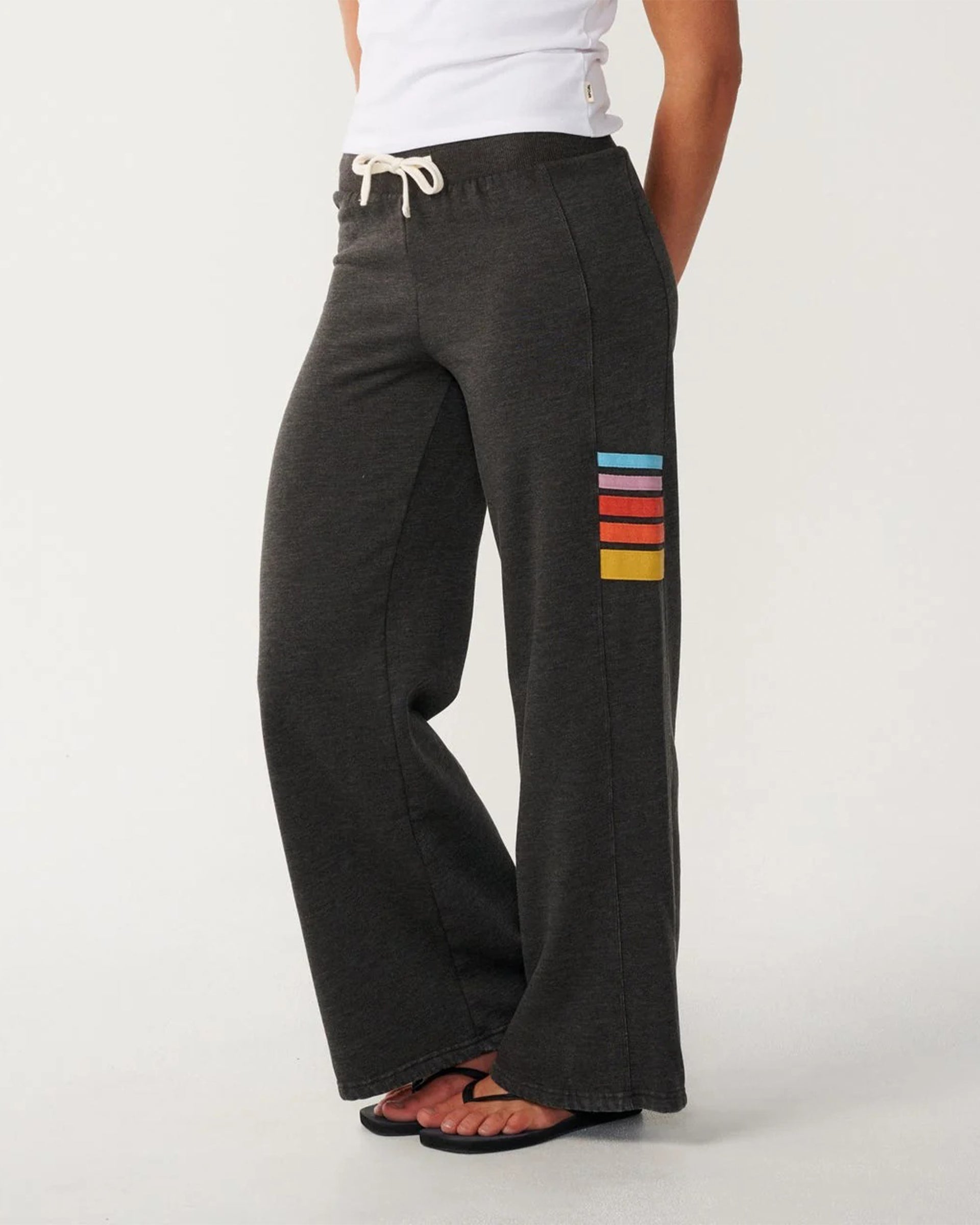 Rip Curl Women's Surf Revival Wide Leg Pant - Washed Black - $59.95 at Jack's Surfboards
