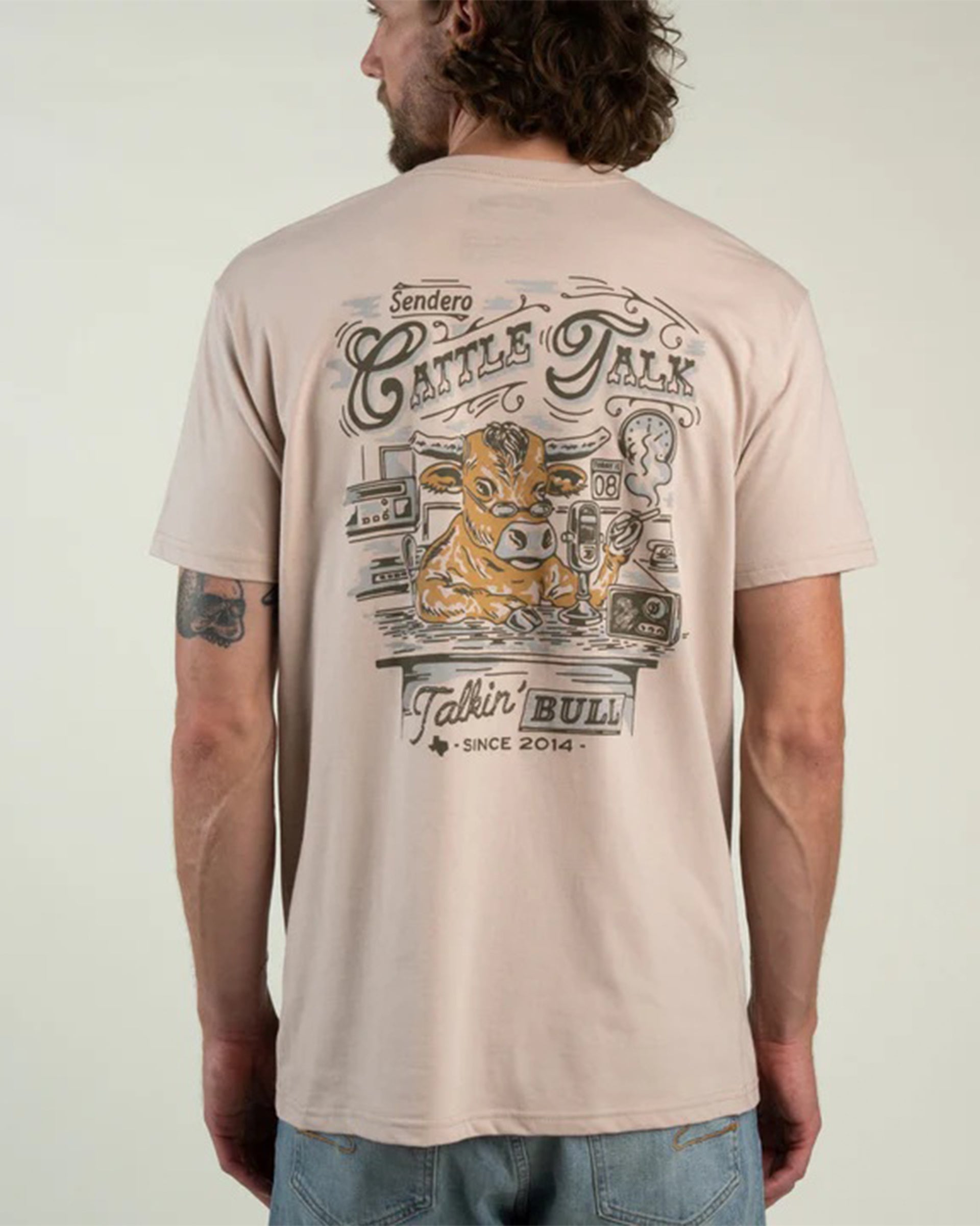 Talkin' Bull S/S T-Shirt - Sand