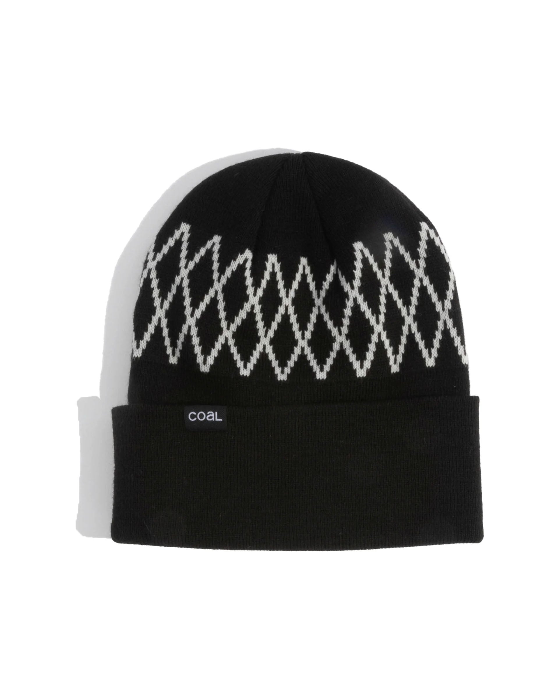 The Uniform Lite Beanie - Black Diamond Stripe
