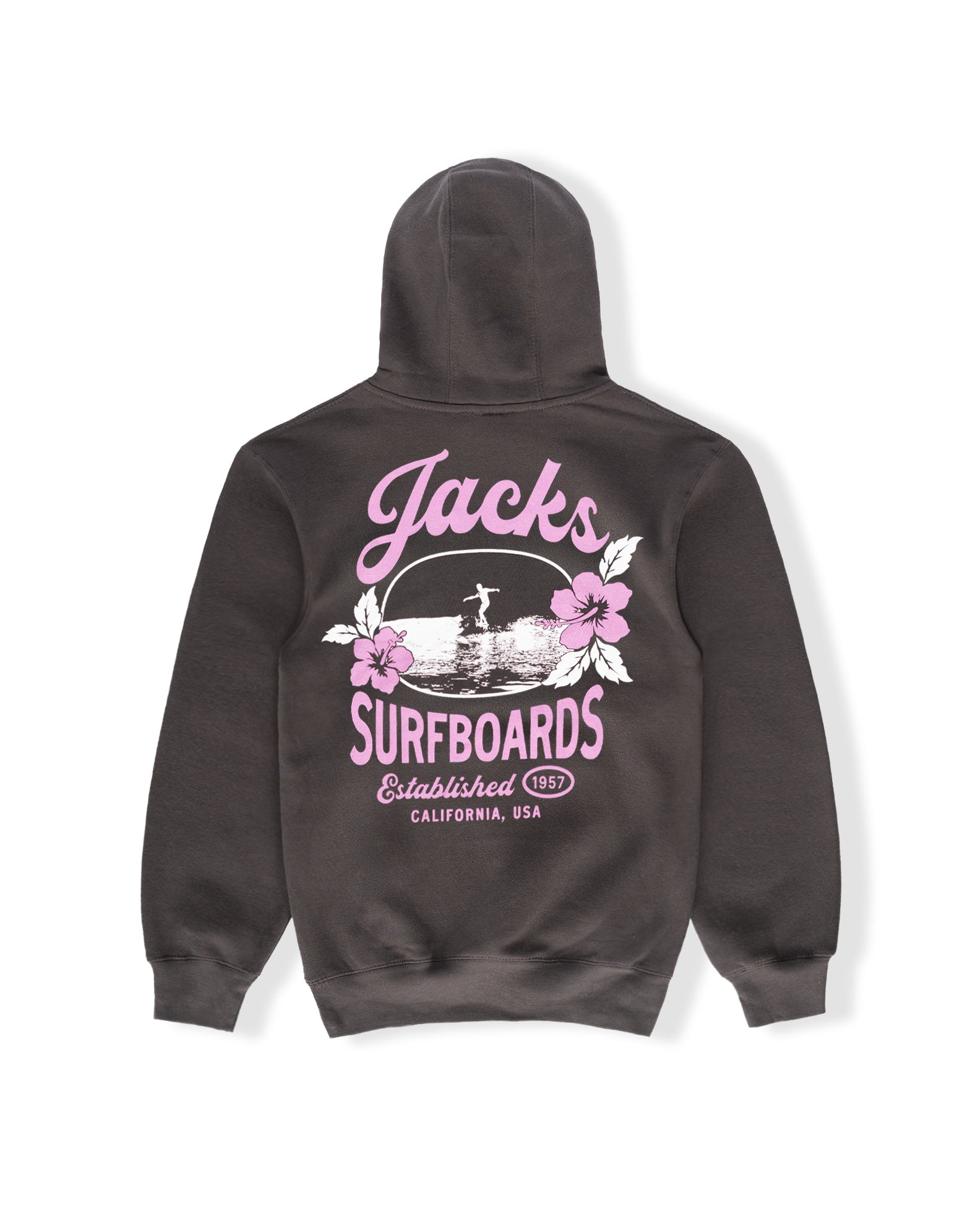 Women's Tip Toe Pullover Hoodie - Smoke