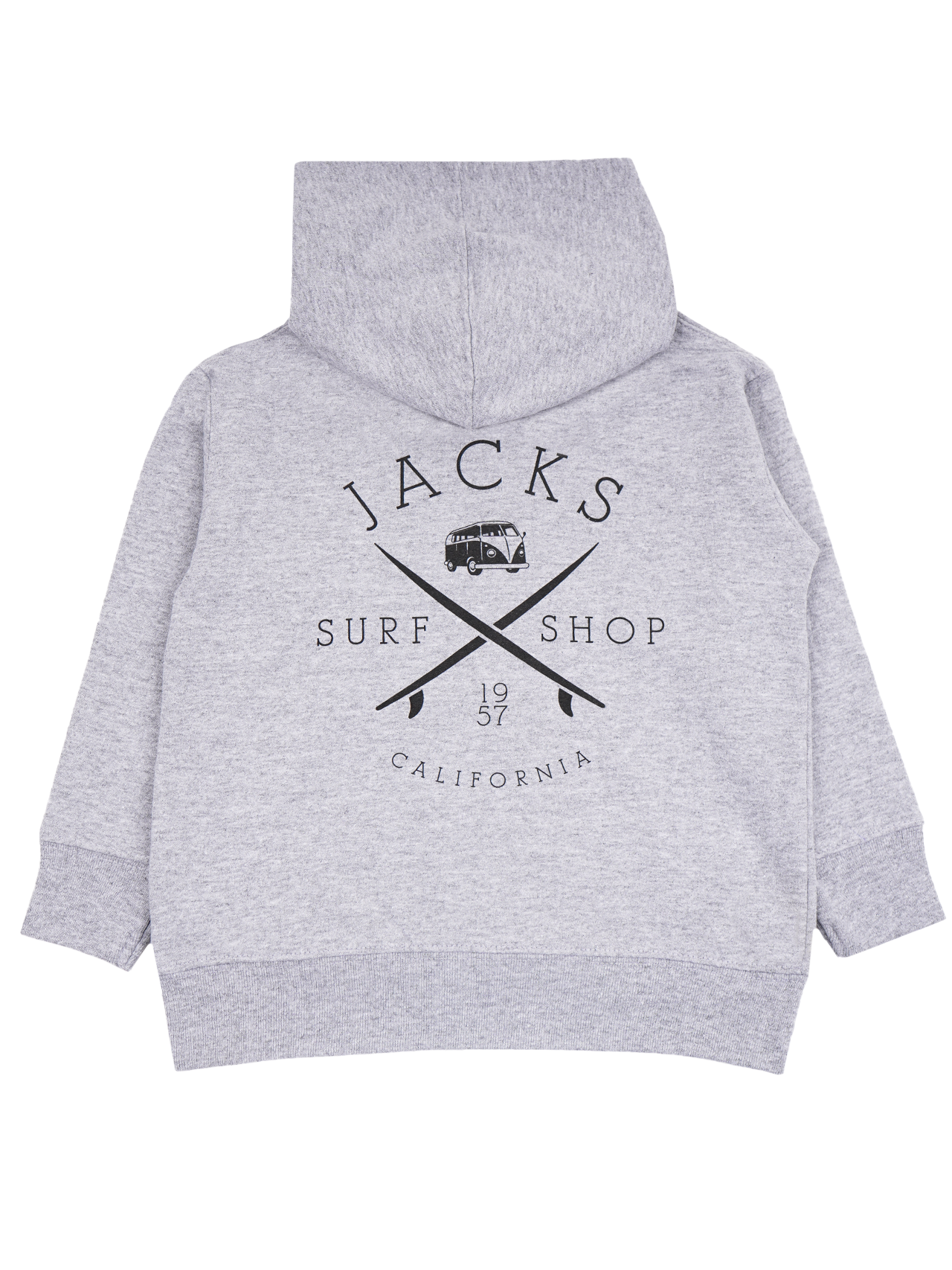 Jack's Surfboards Toddler's (2-7) Bus Stop Zip-Up Hoodie - Heather Gray - $32.00 at Jack's Surfboards