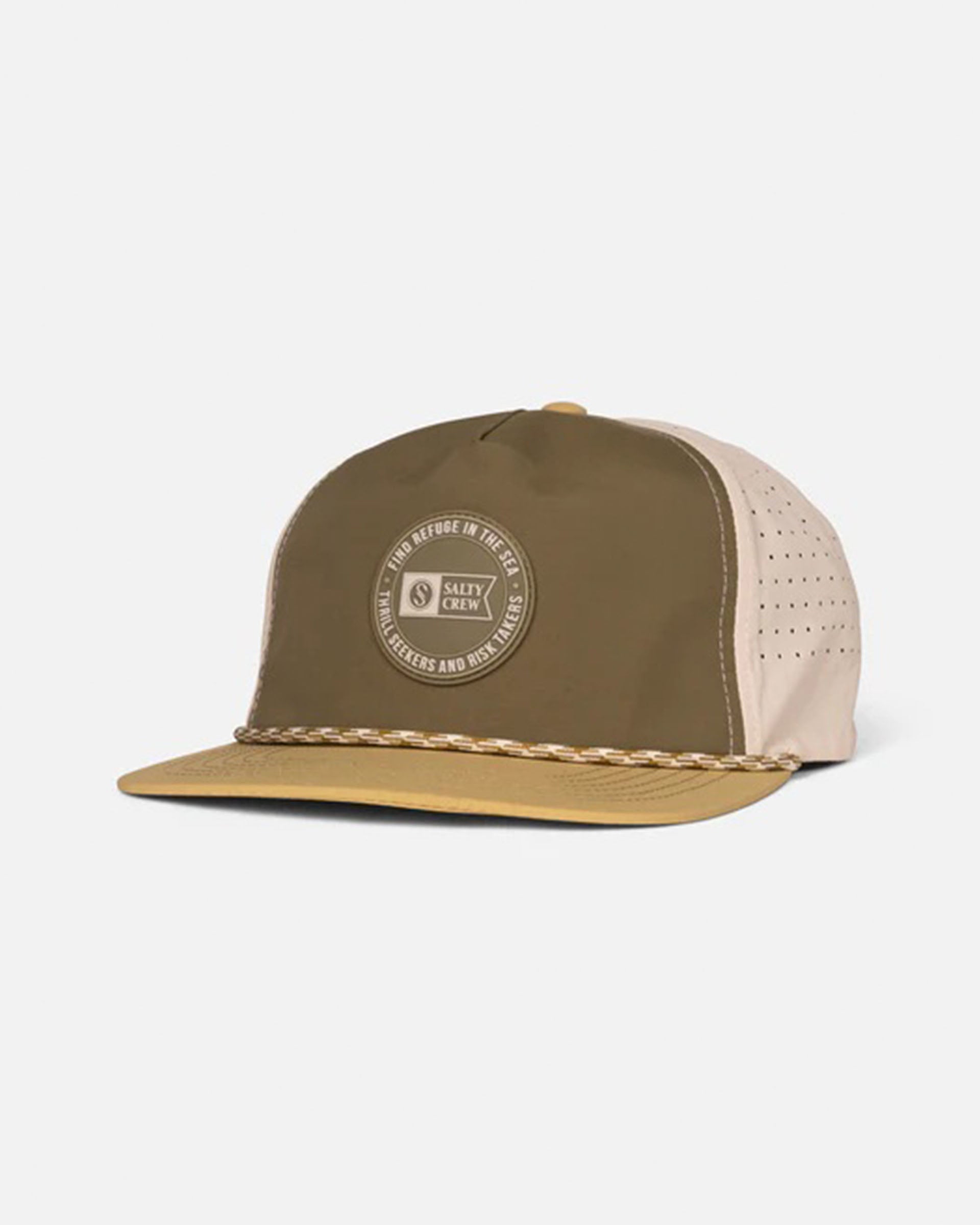 Topshot Tech Snapback - Olive/Gold