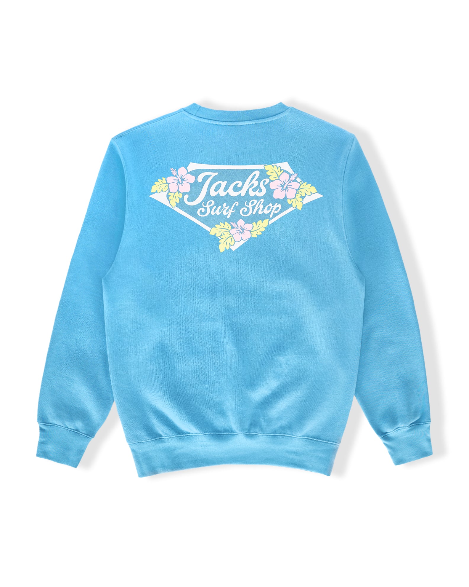 Jack's Surfboards Tropic Lam Crewneck Sweatshirt - Ocean Blue - $39.99 at Jack's Surfboards