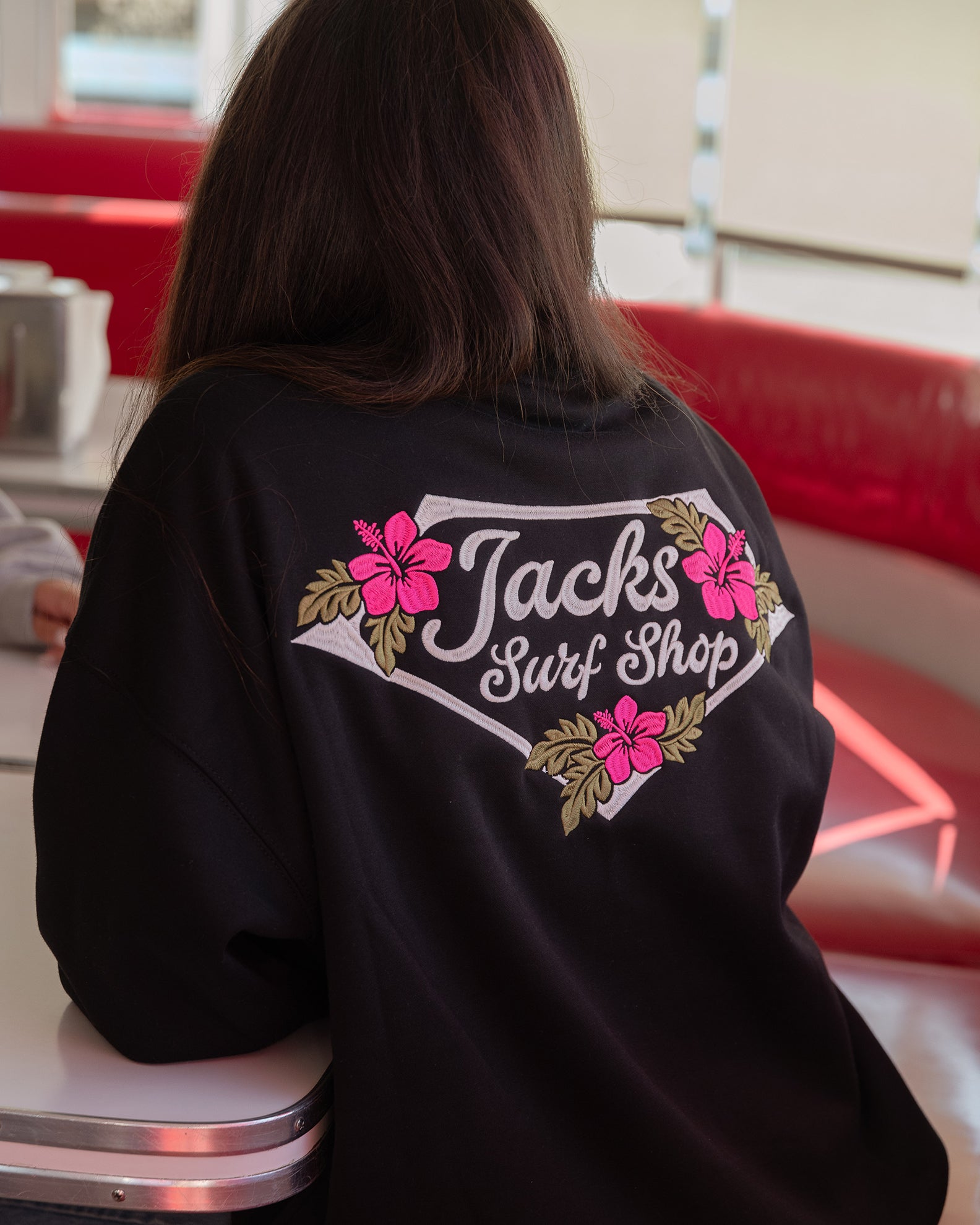 Jack's Surfboards Tropic Lam Embroidered Crewneck Sweatshirt - $66.00 at Jack's Surfboards