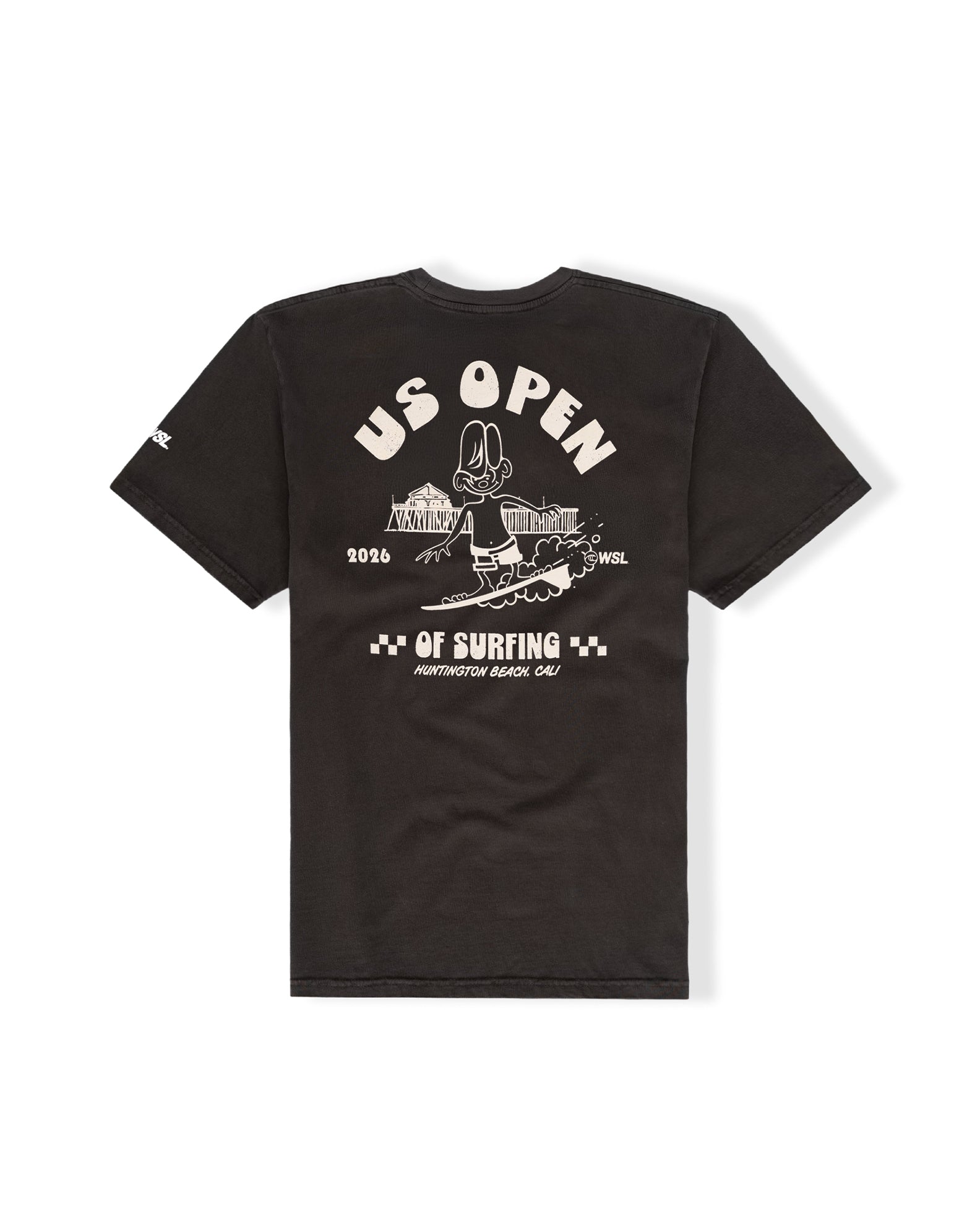 US Open Boy's US Open x Jack's Surfboards 2026 Dude S/S T-Shirt - Pigment Black - $15.00 at Jack's Surfboards