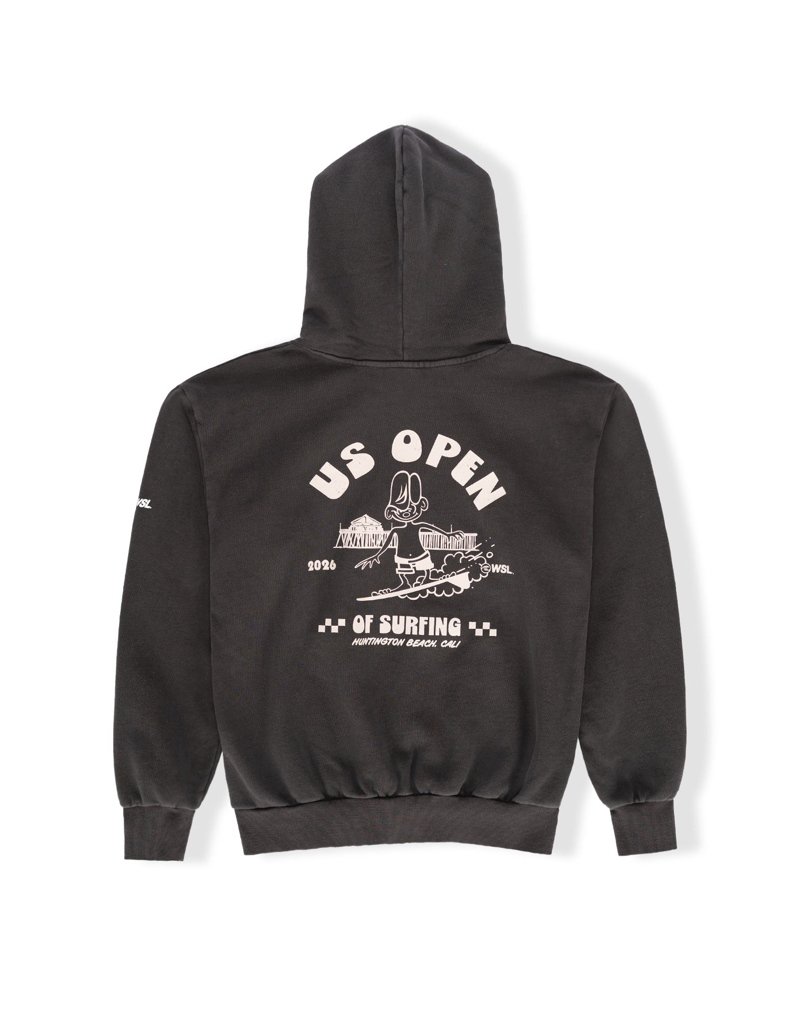 US Open US Open x Jack's 2026 Dude Pullover Hoodie - Pigment Black - $39.00 at Jack's Surfboards