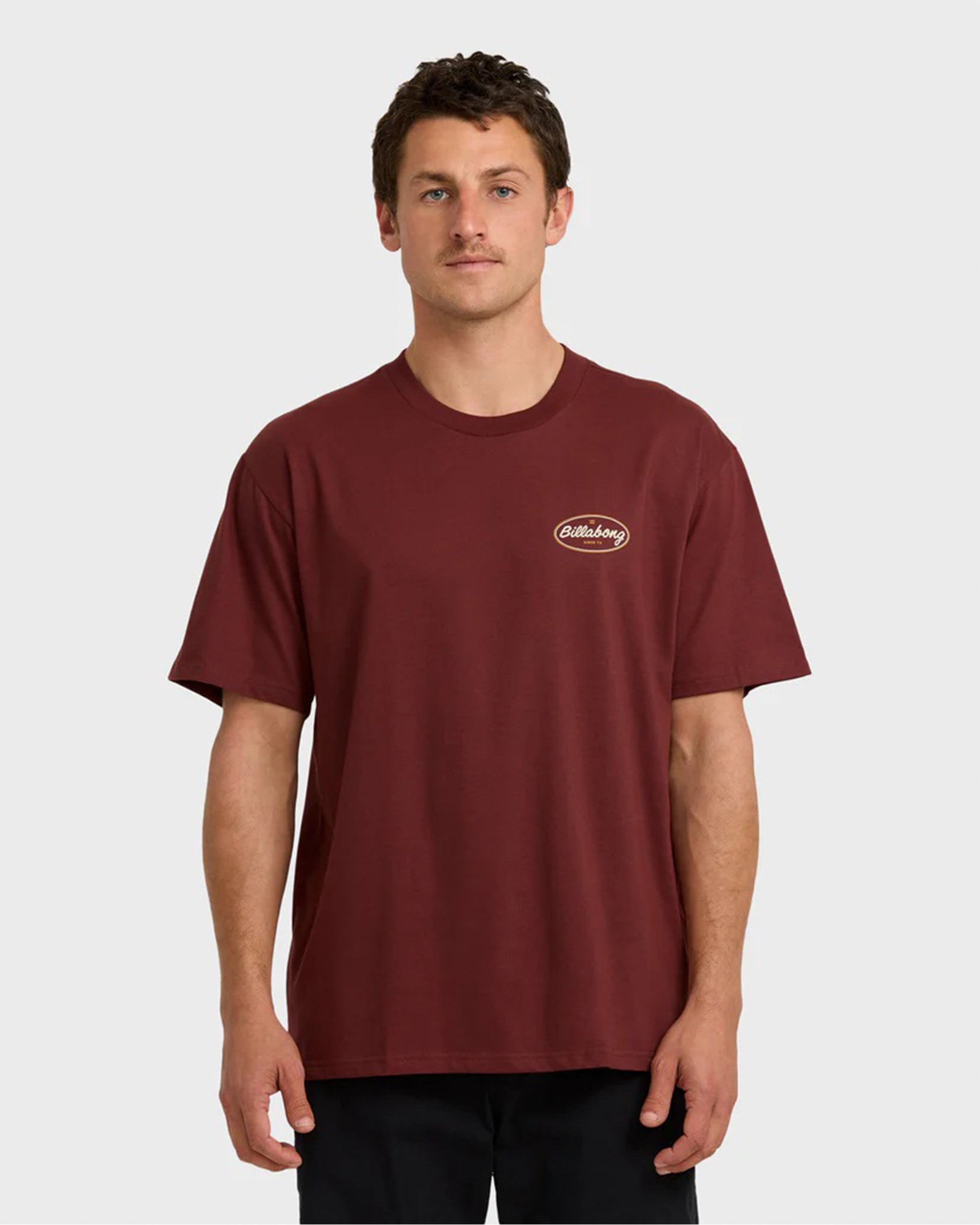 Billabong Walled Regular S/S T-Shirt - Plum - $29.95 at Jack's Surfboards