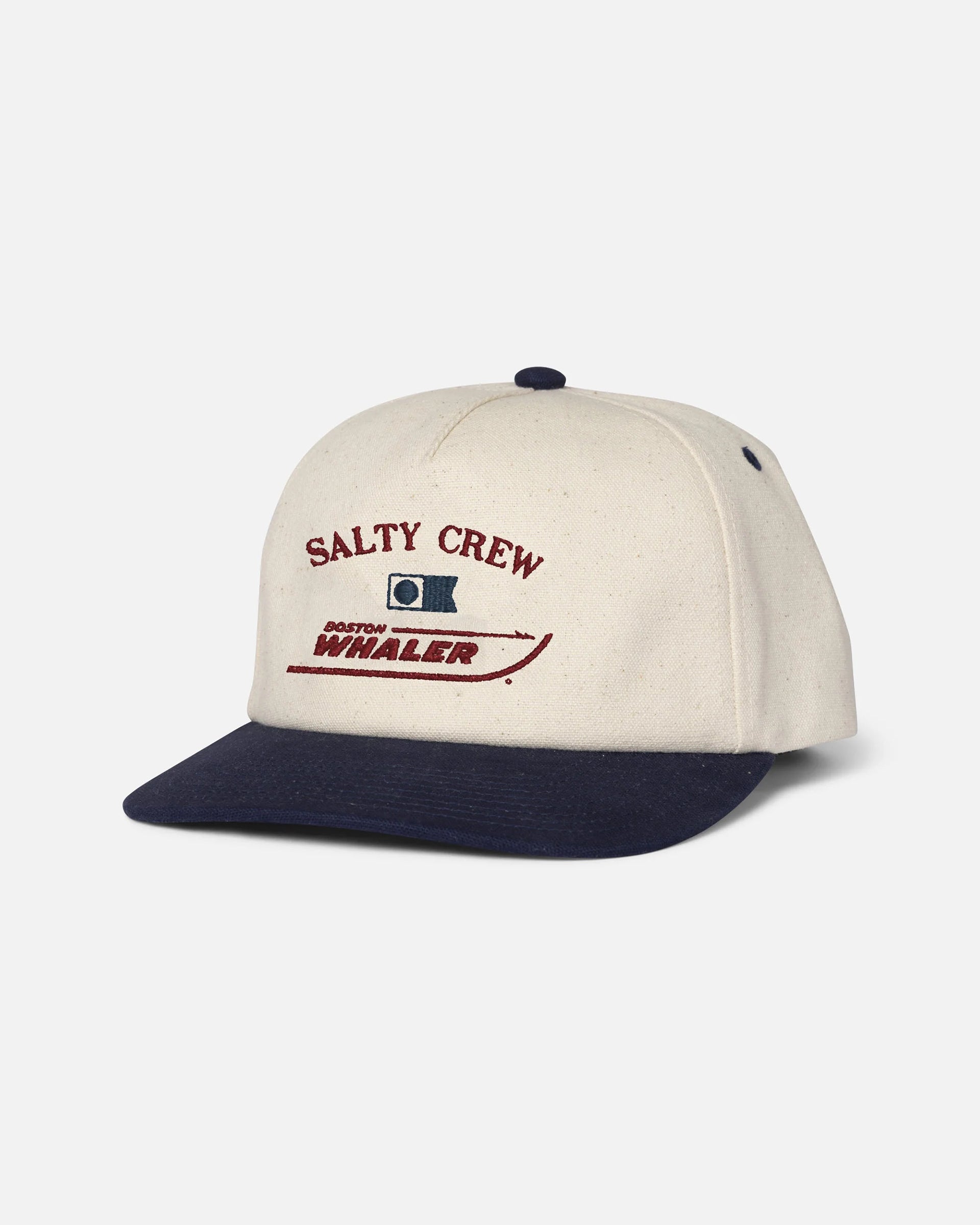 Whaler Snapback Hat - Off White