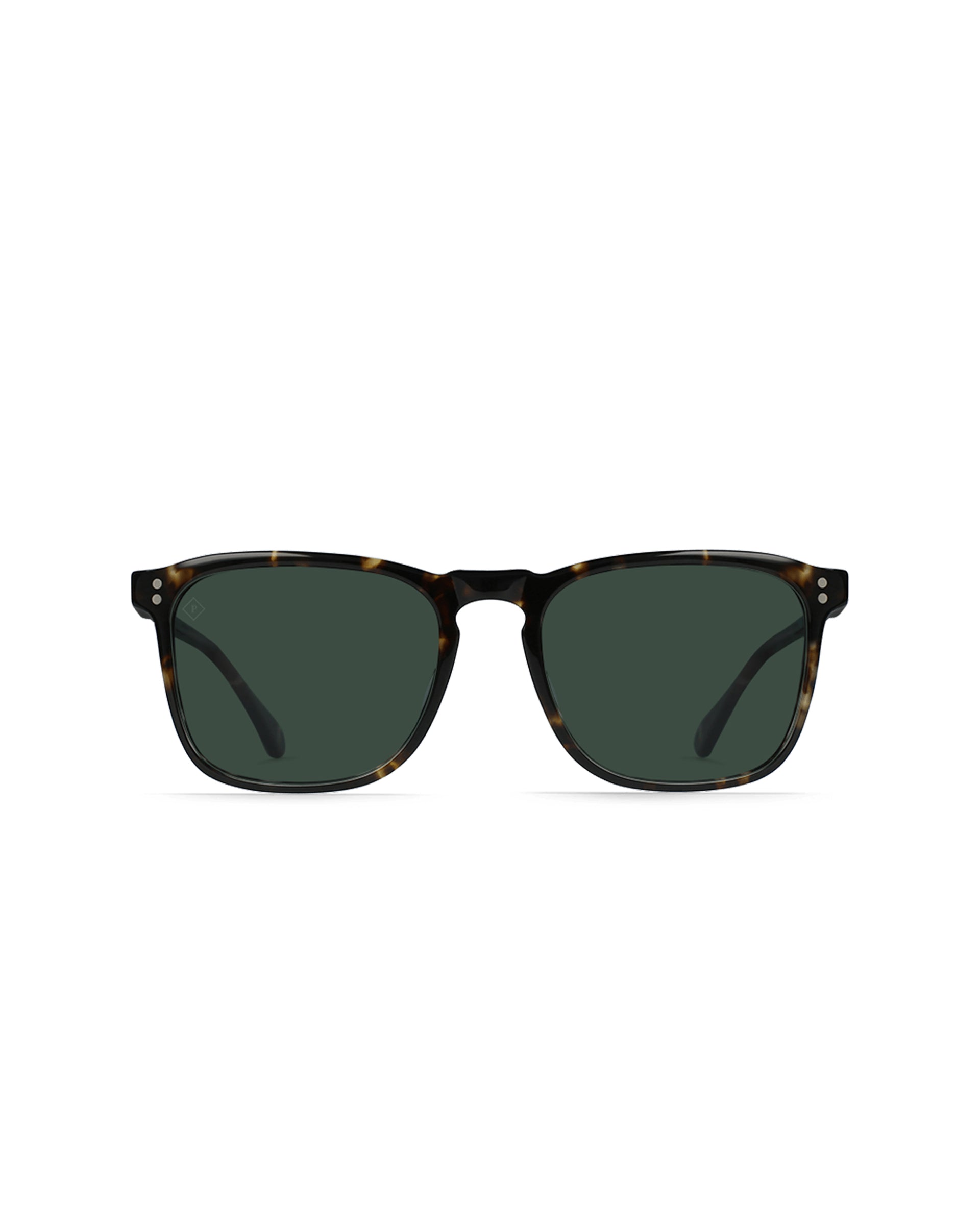 Wiley Sunglasses - Brindle Tortoise/Green Polarized