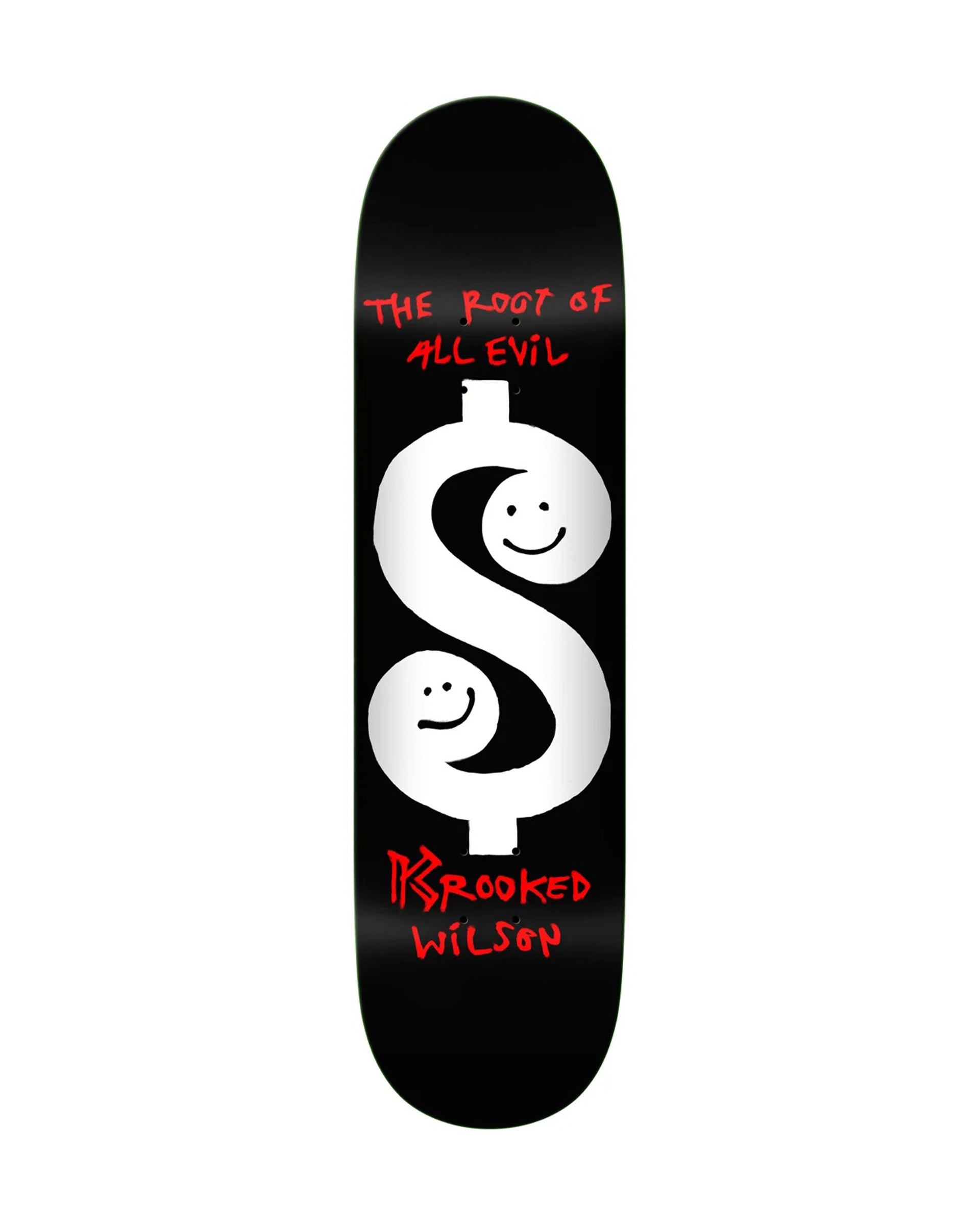 Krooked Skateboards Wilson Root 8.5" Deck - $80.95 at Jack's Surfboards