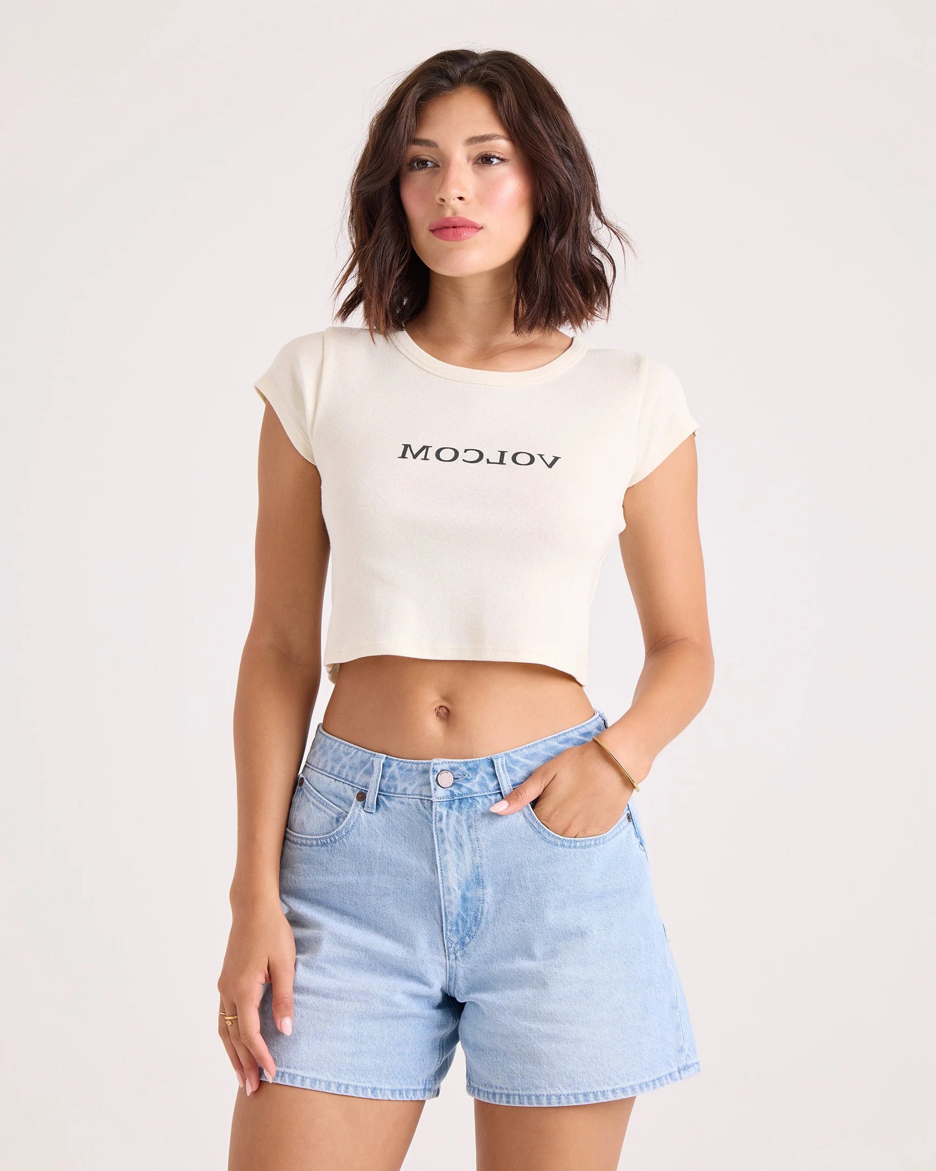 Women's Flip SIde 1991 Mid Tee - Vintage White