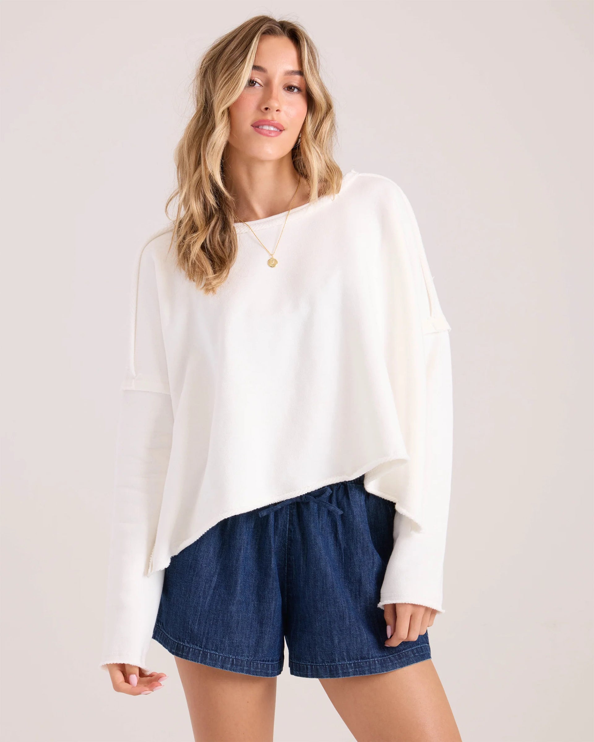Women's Gnarly Sweatshirt - Star White
