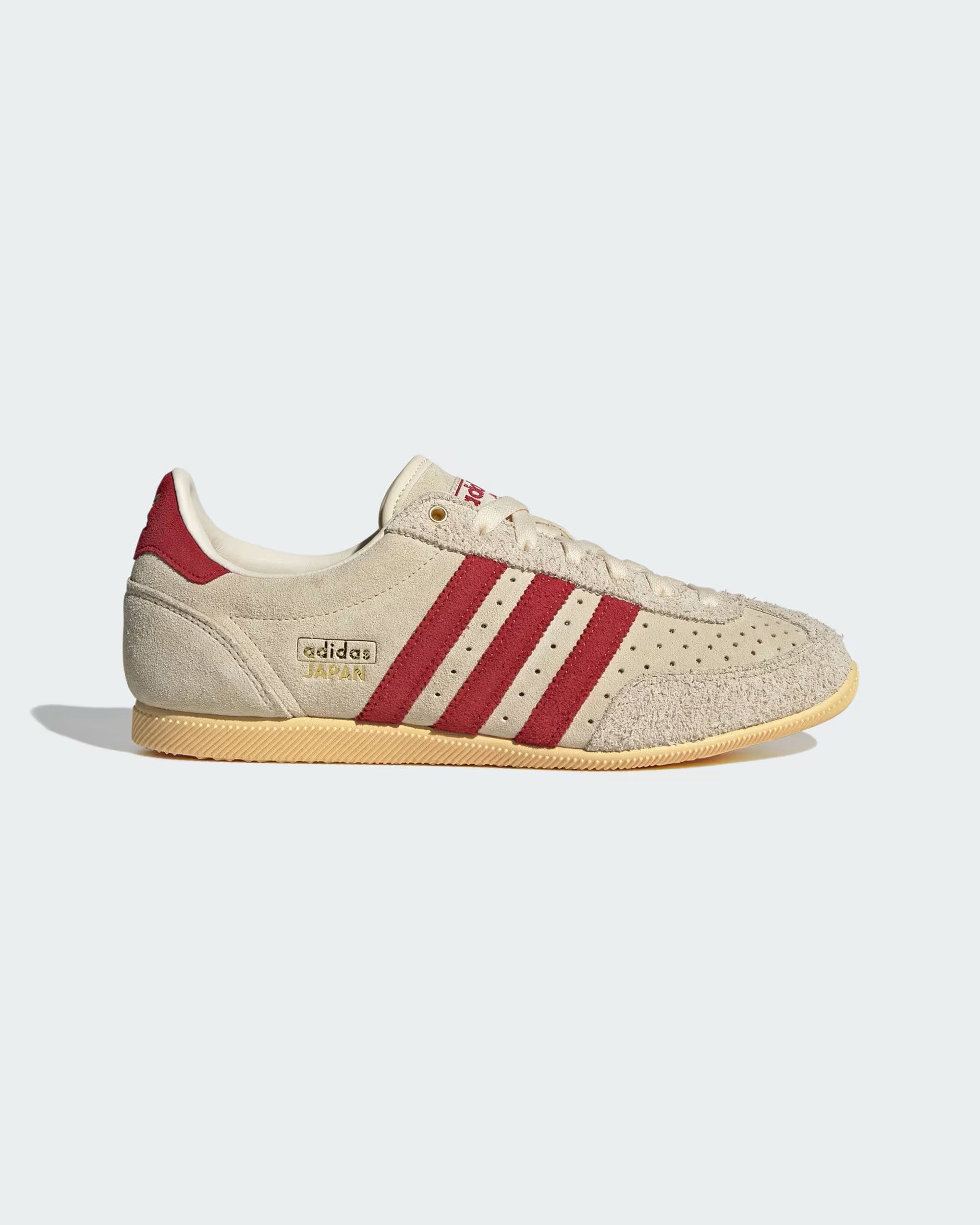 Women's Japan Shoe - Warm Vanilla/Team Victory Red/Gold Metallic
