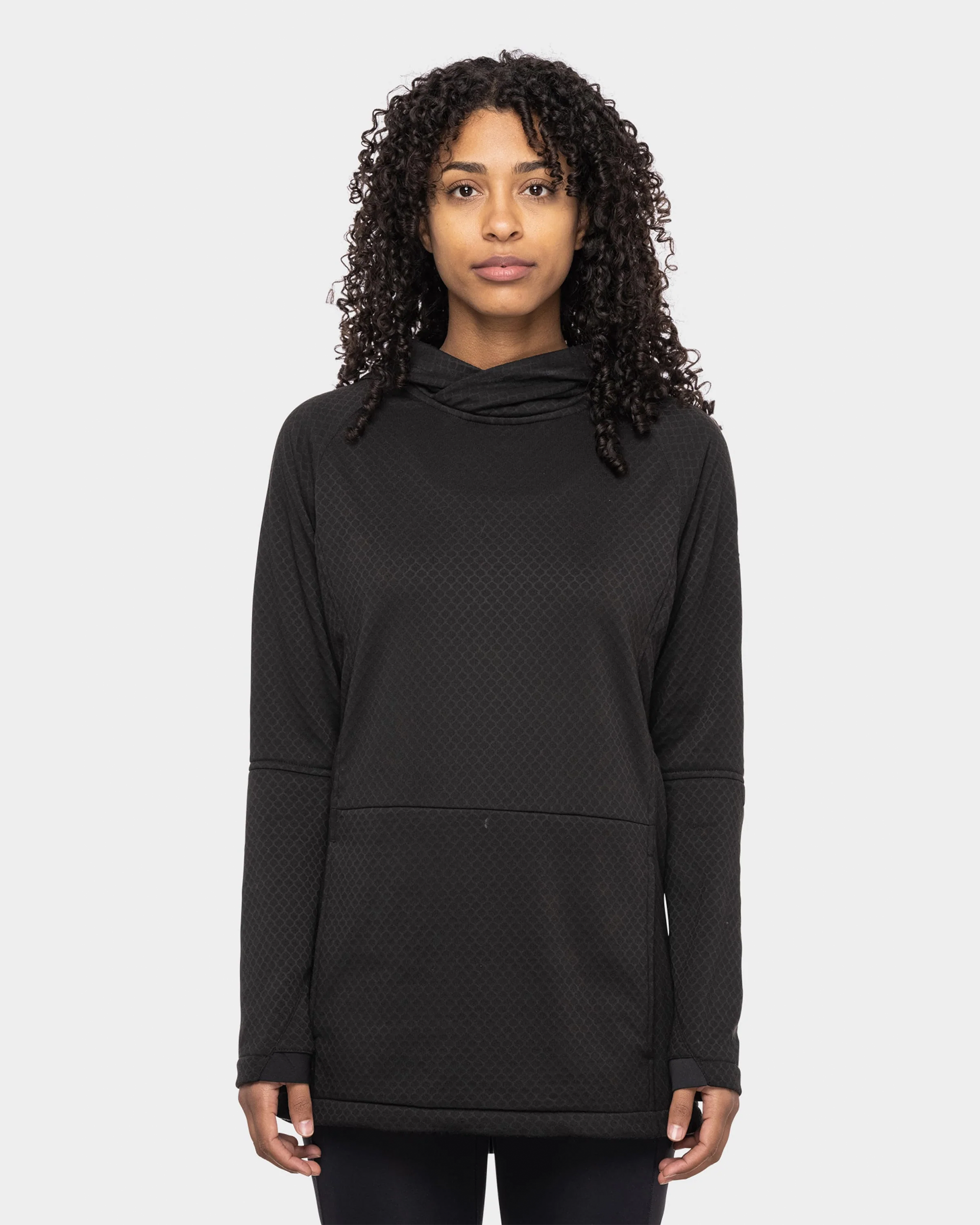 Women's Mission Grid Fleece Hoody