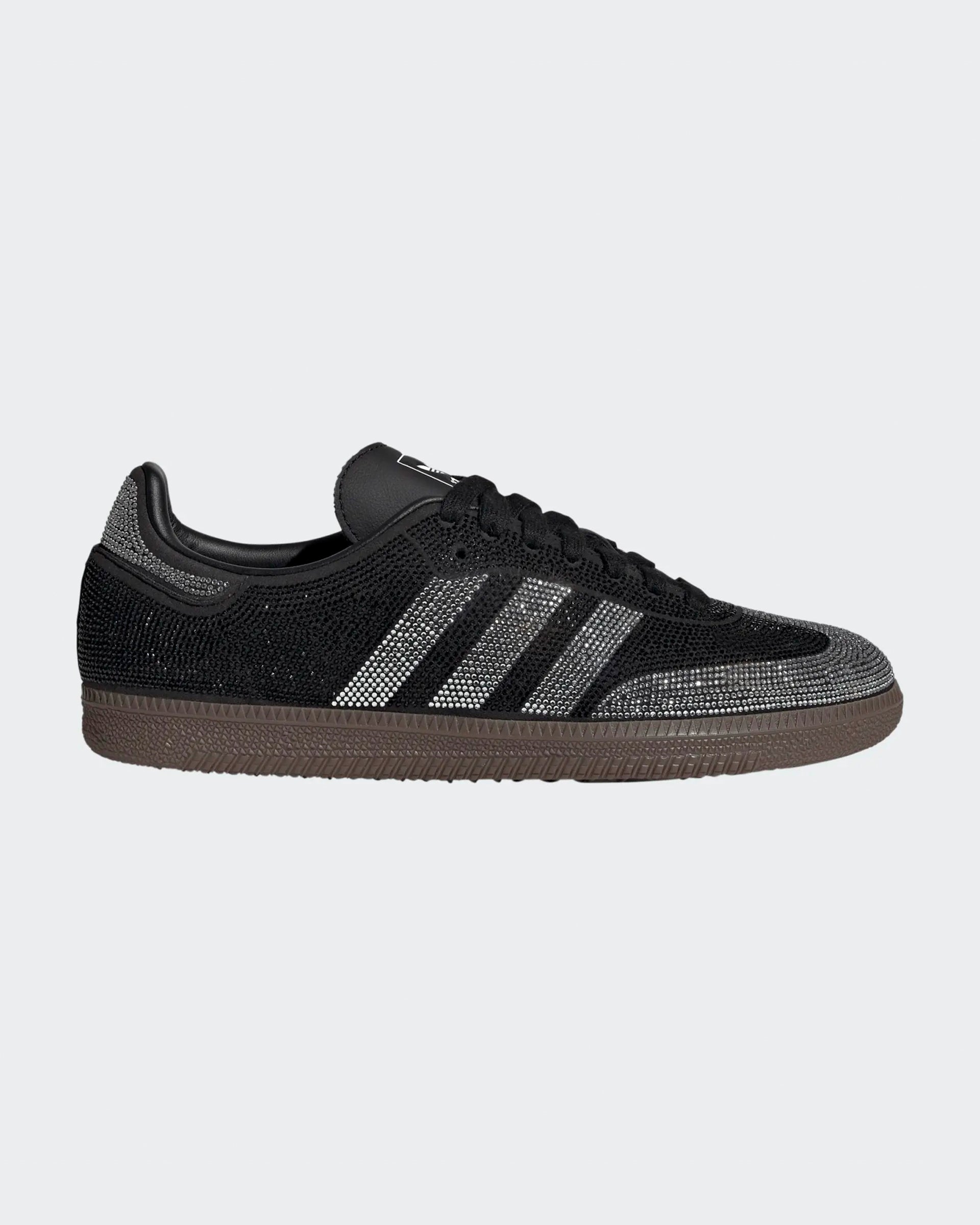 Women's Samba OG Shoes - Rhinestone Black Silver