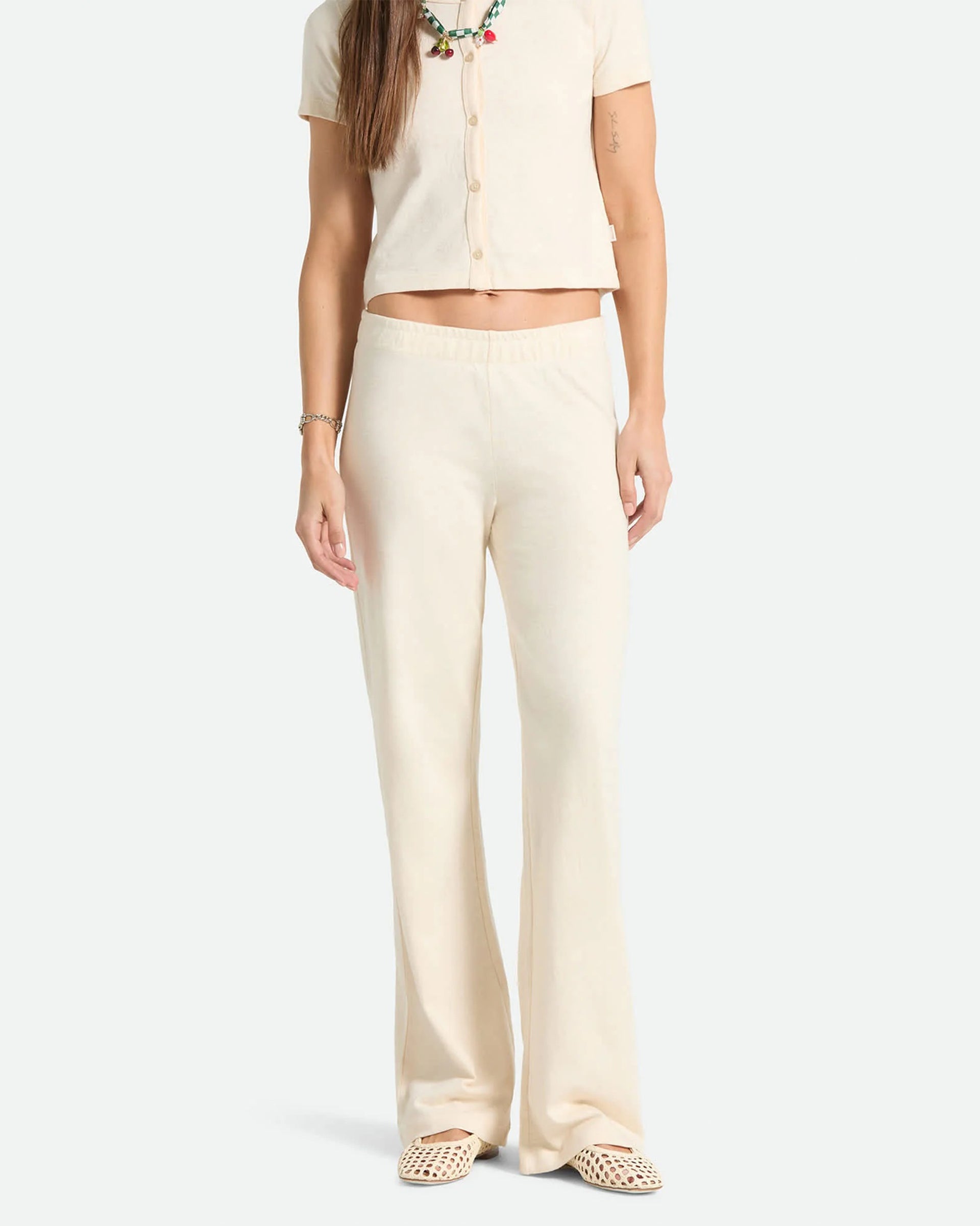 Women's Siesta Knit Pant - Whitecap