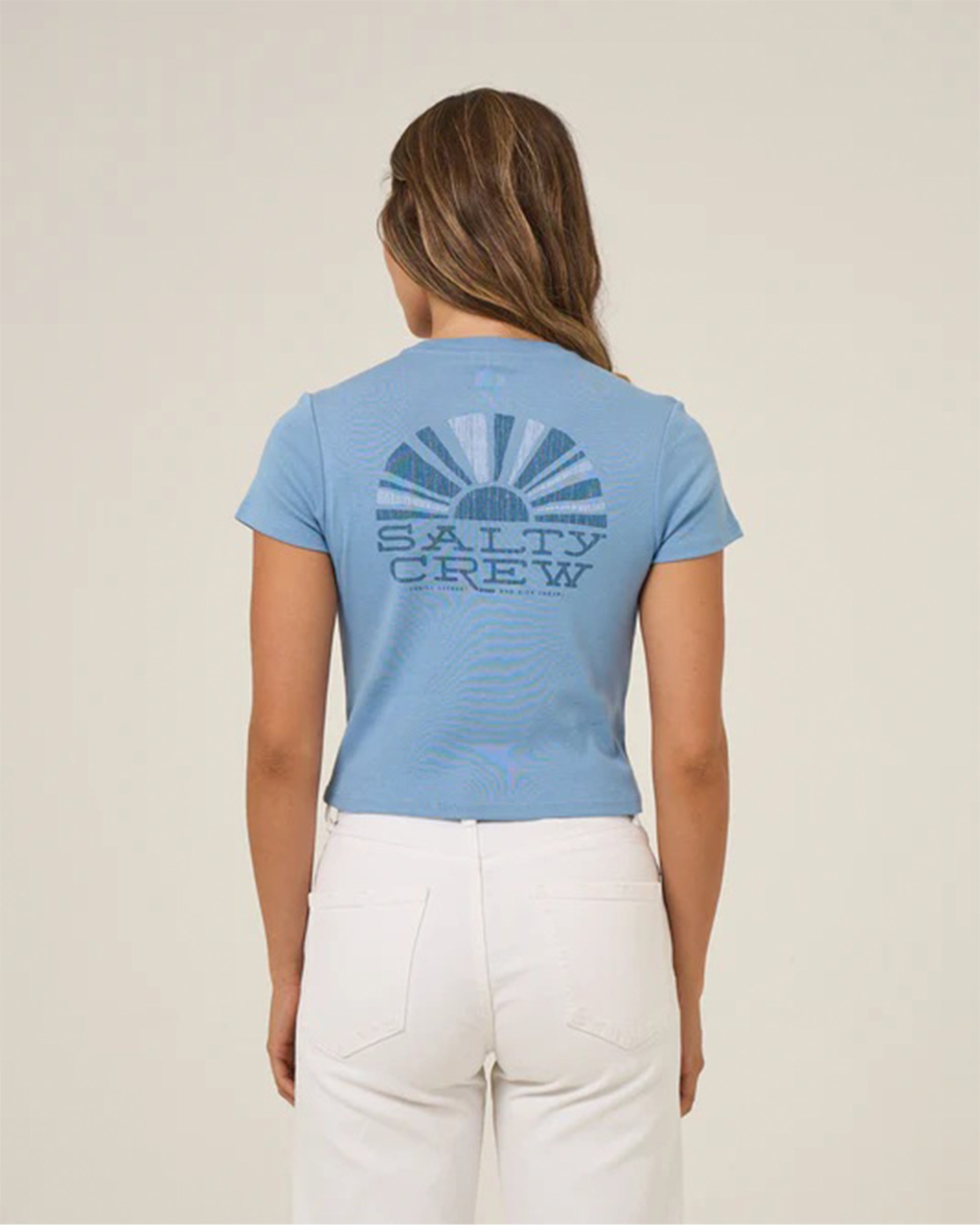 Women's Sunshine Baby S/S T-Shirt - Ash Blue