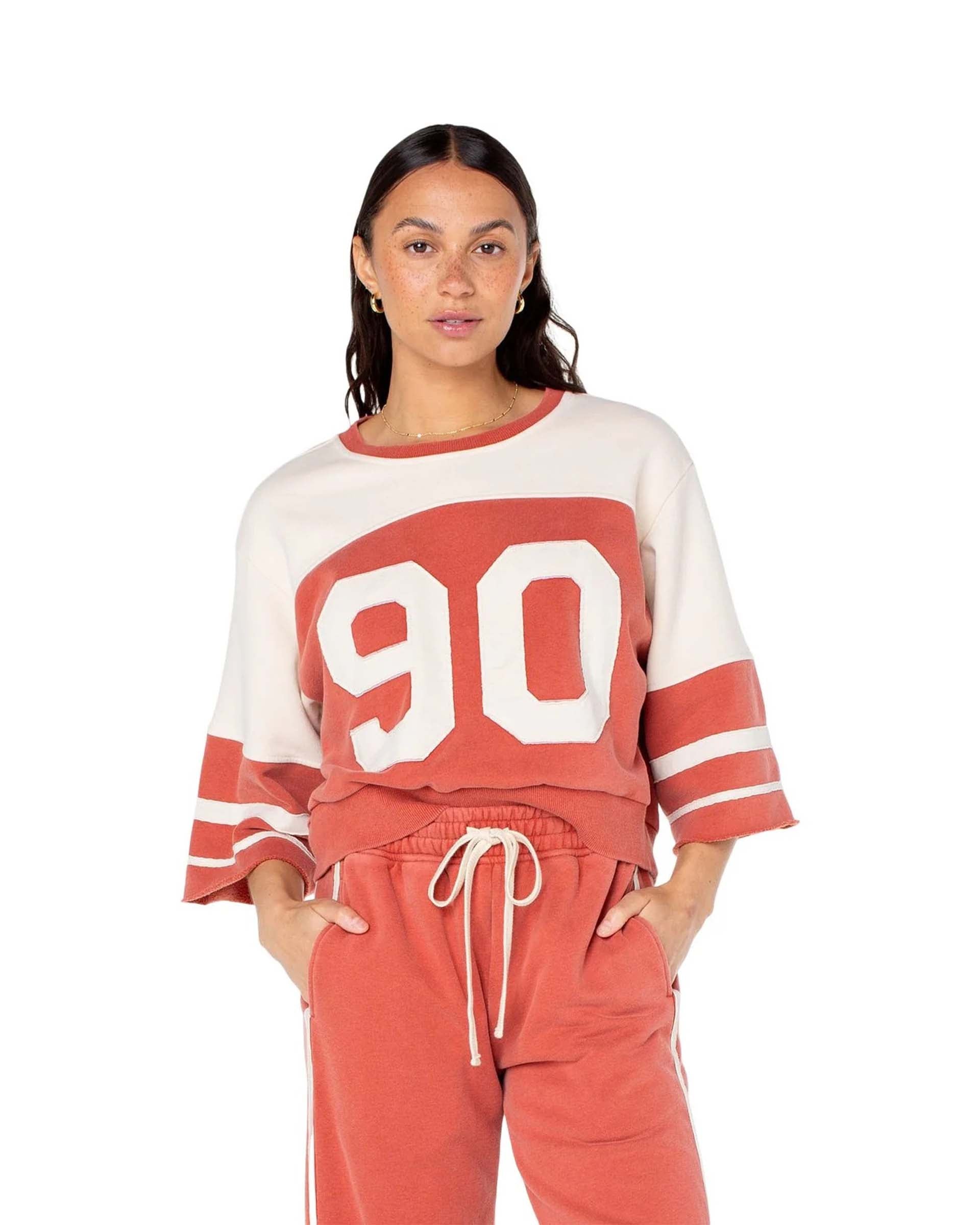 Women's Tide Vibes Top - Cinnabar Parchment Solid