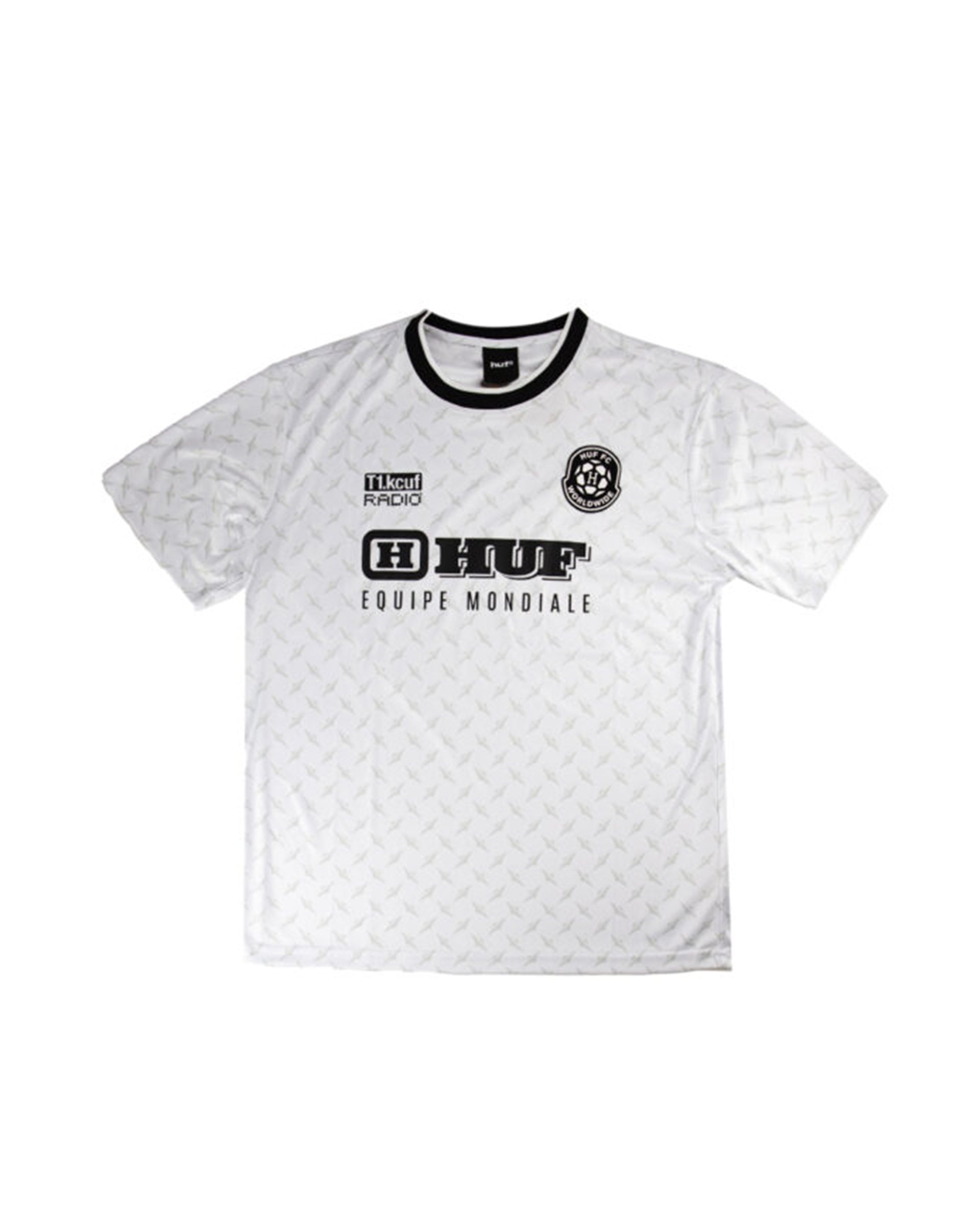 HUF World Cup Equipe Mondiale Jersey - White - $80.00 at Jack's Surfboards
