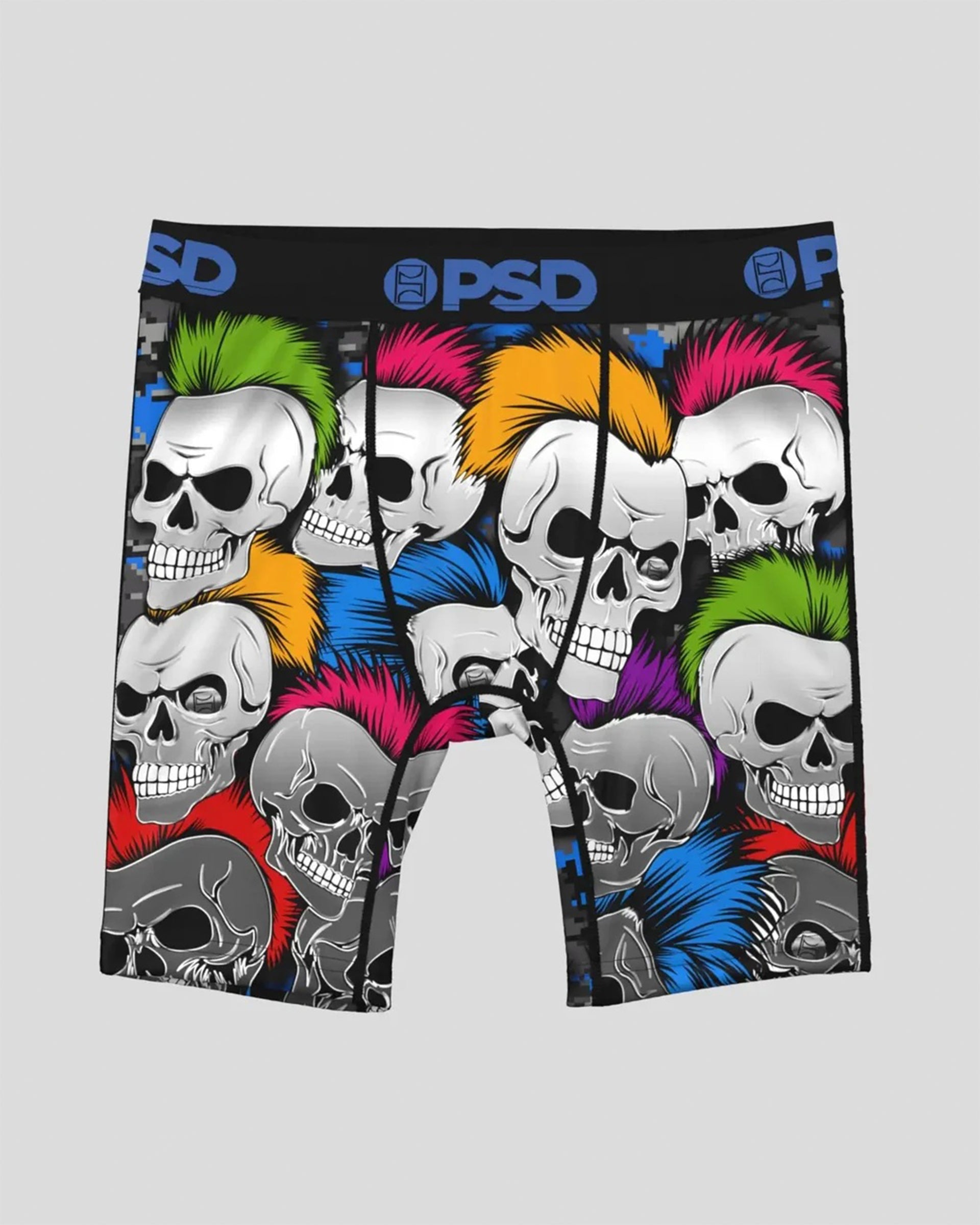 Youth Skull Hawk Briefs - Multi