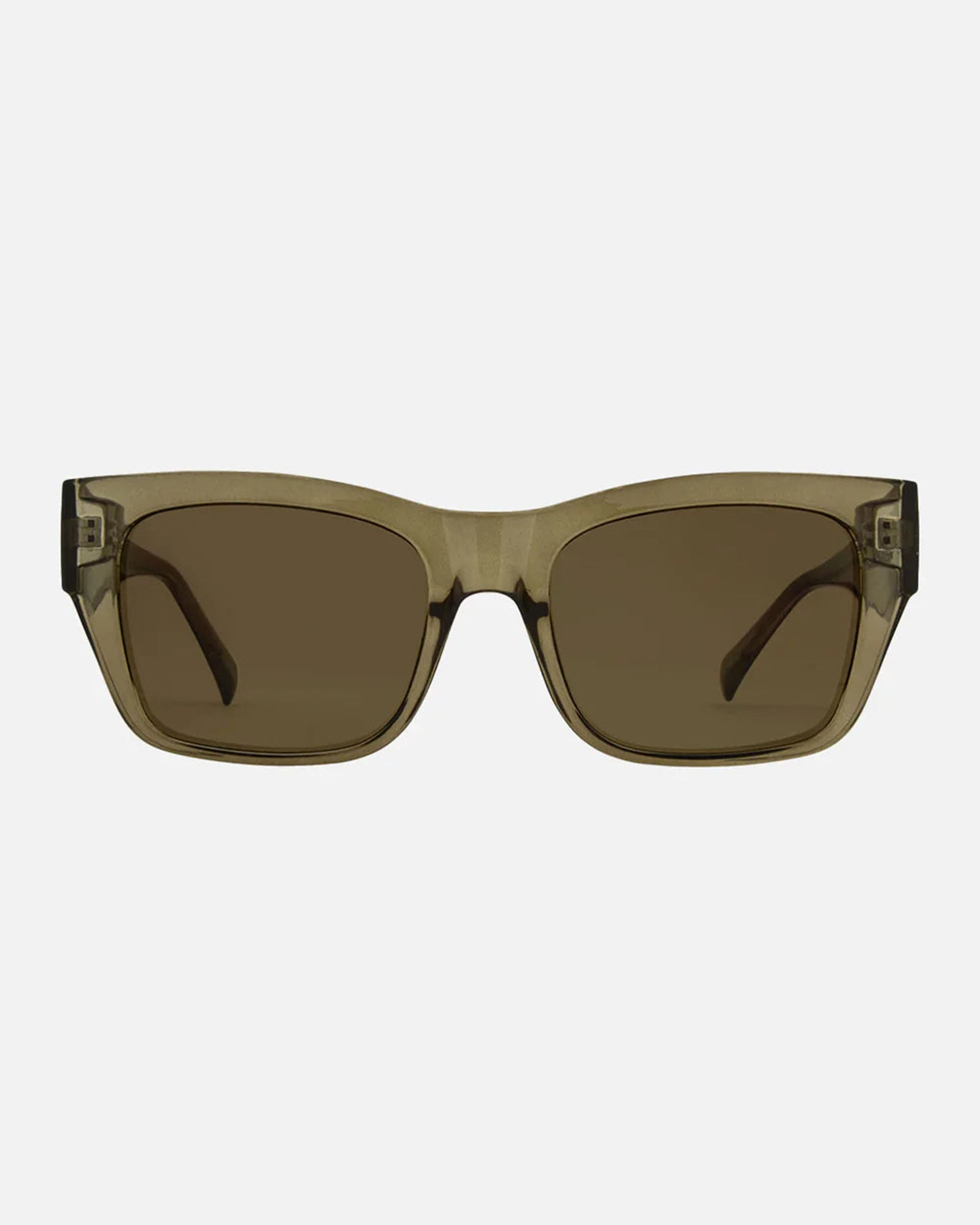 Carve Zeus - Gloss Crystal Olive Leaf Frame with Brown Lens - $24.99 at Jack's Surfboards