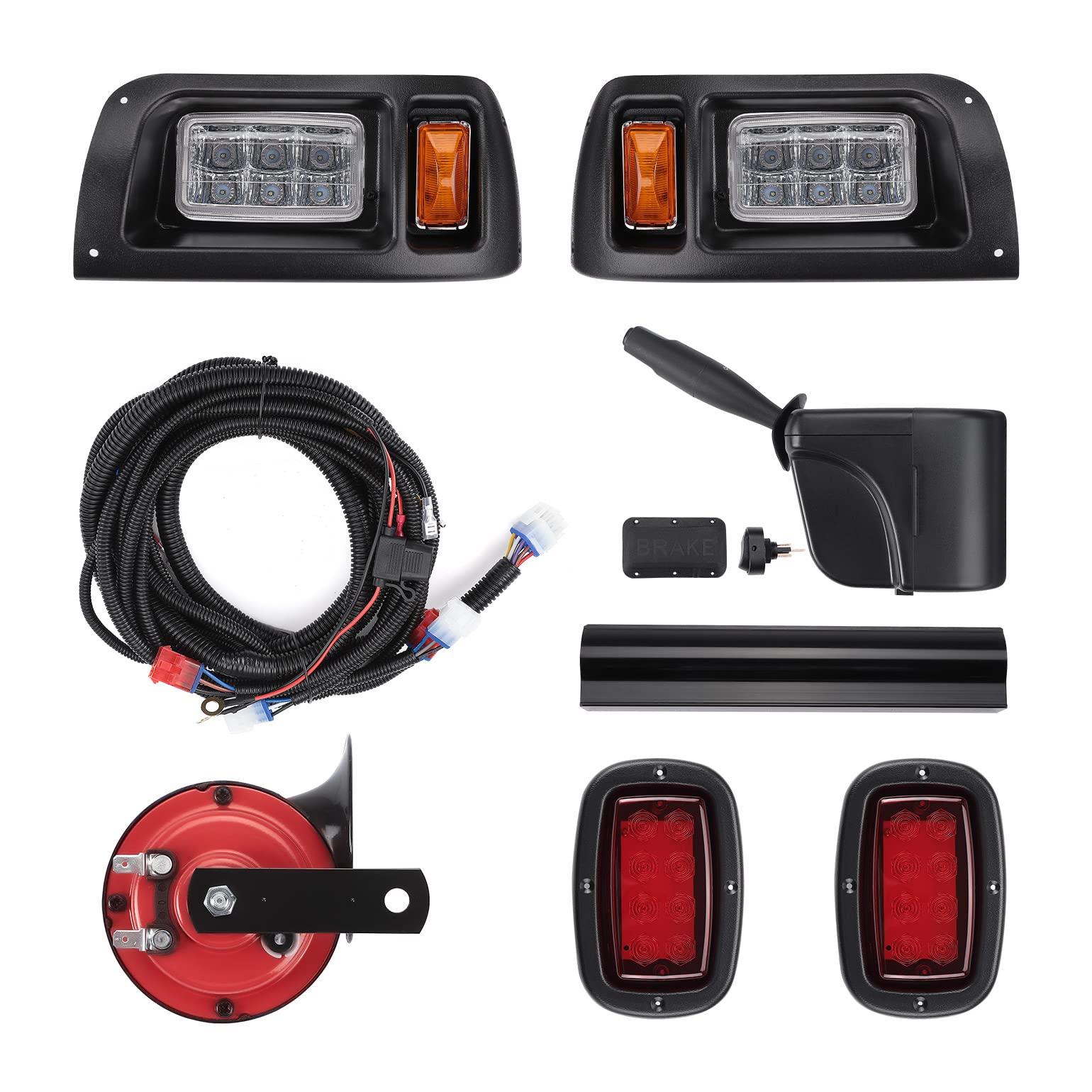 12V Street LED Light Kit For Club Car DS 1993-Up