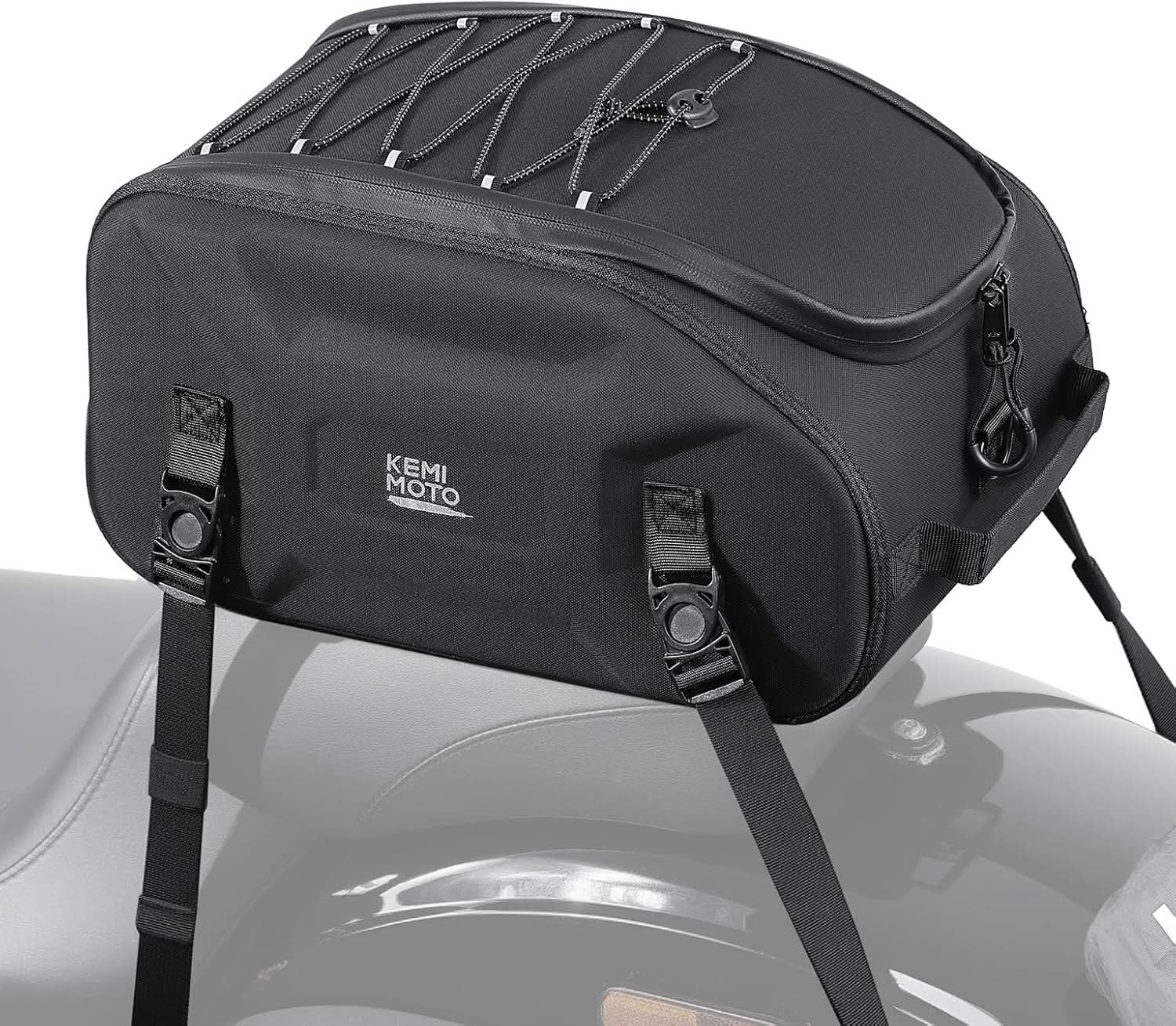 Kemimoto 13L Waterproof Tail Bag For Motorcycle - $59.99 at Kemimoto.com