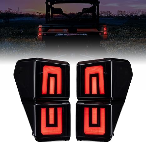 Kemimoto Upgraded Tail Lights for Polaris Ranger 1000 XP/Crew 2018-2024 - $49.99 at Kemimoto.com