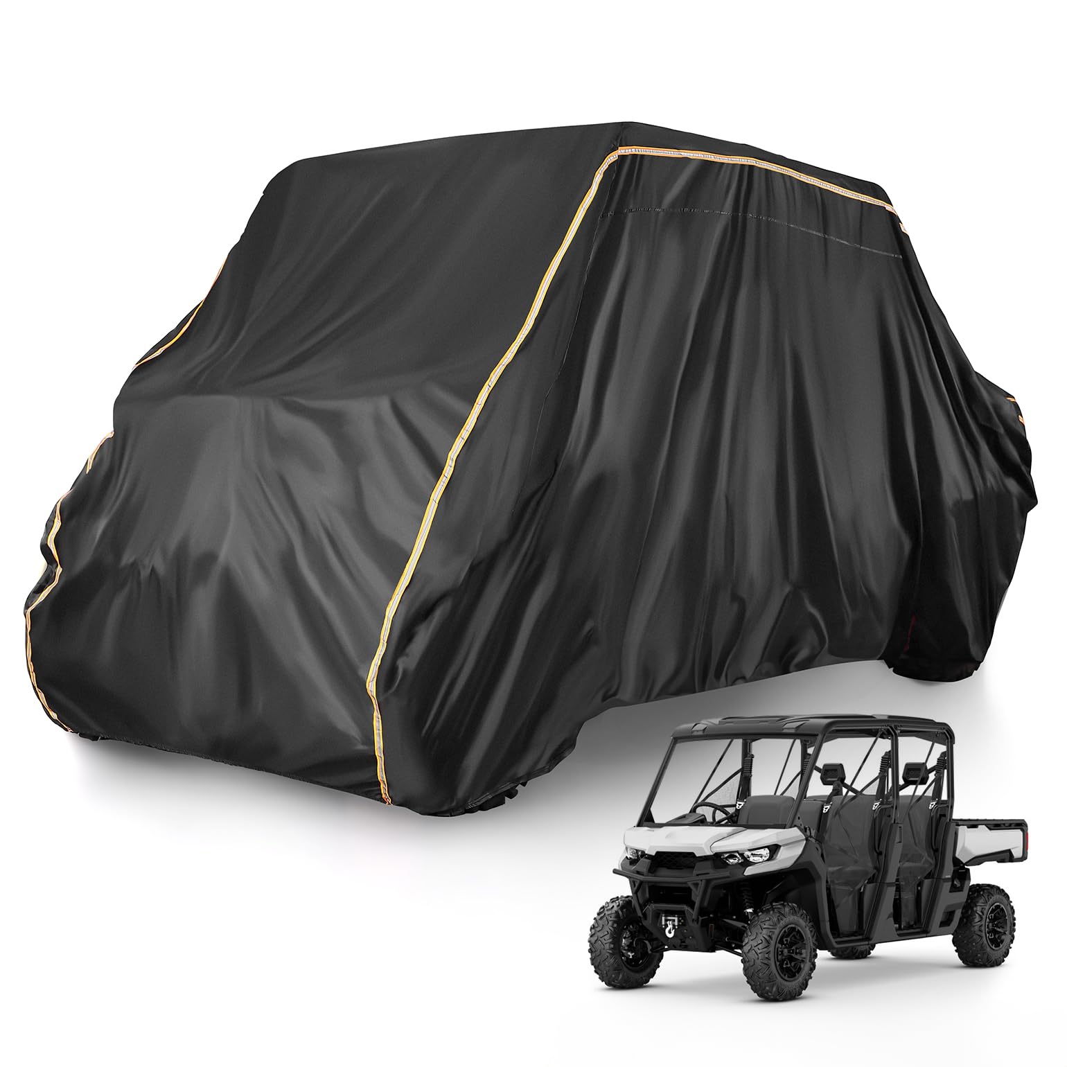 Kemimoto 4-6 Seater UTV 420D Cover for Can-Am Defender MAX PRO / Arctic Cat Prowler - $99.99 at Kemimoto.com