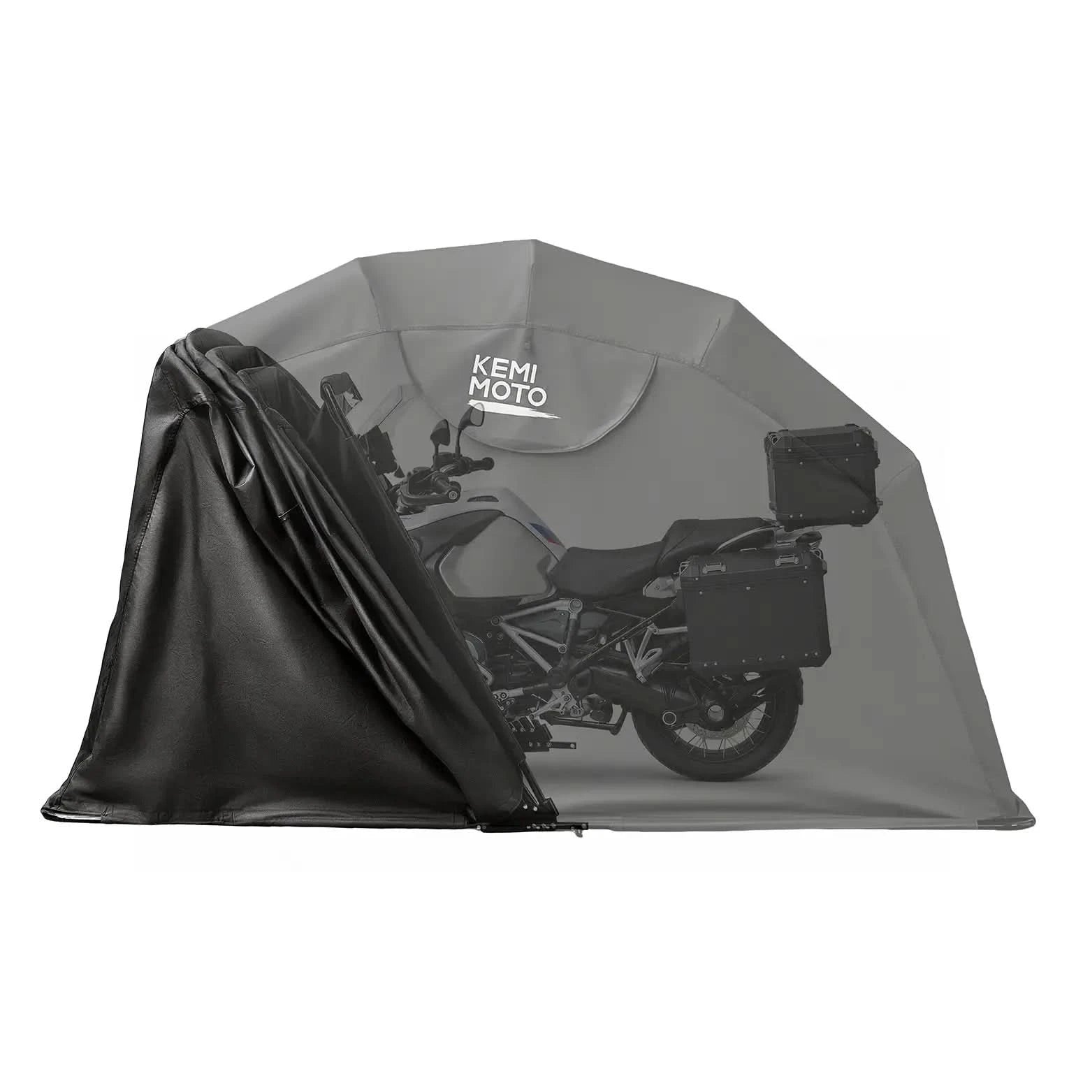 Kemimoto 600D Motorcycle Storage Shelter Cover Outdoor for Trike Touring - $249.99 at Kemimoto.com