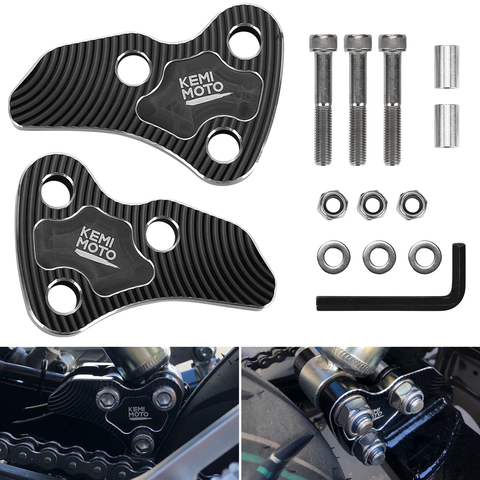 Aluminum Rear Shocks Lowering Kit for GROM MSX125 2022-2024