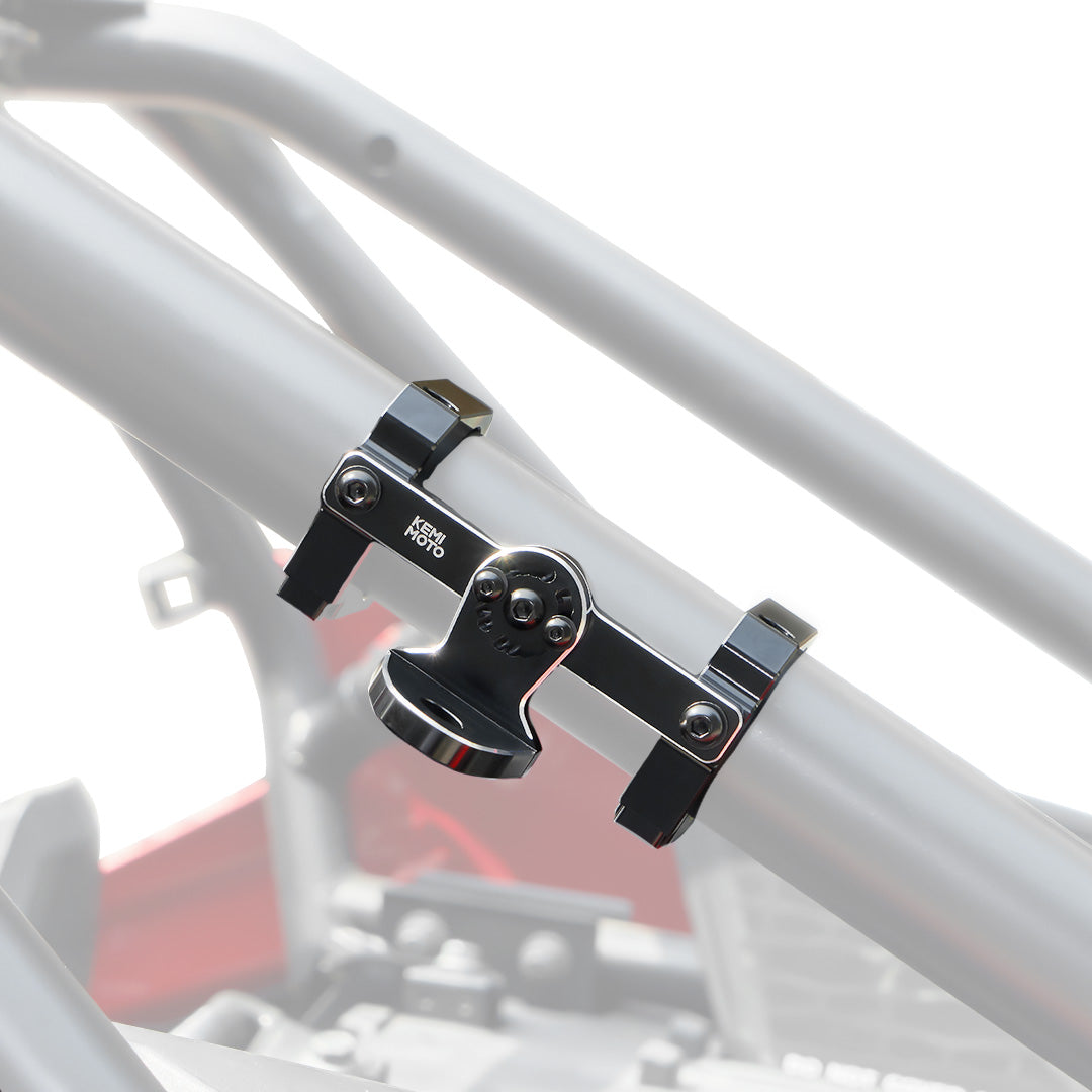 Kemimoto Aluminum UTV Whip Light Mount for 1.5 to 2" Roll Cage - $56.99 at Kemimoto.com