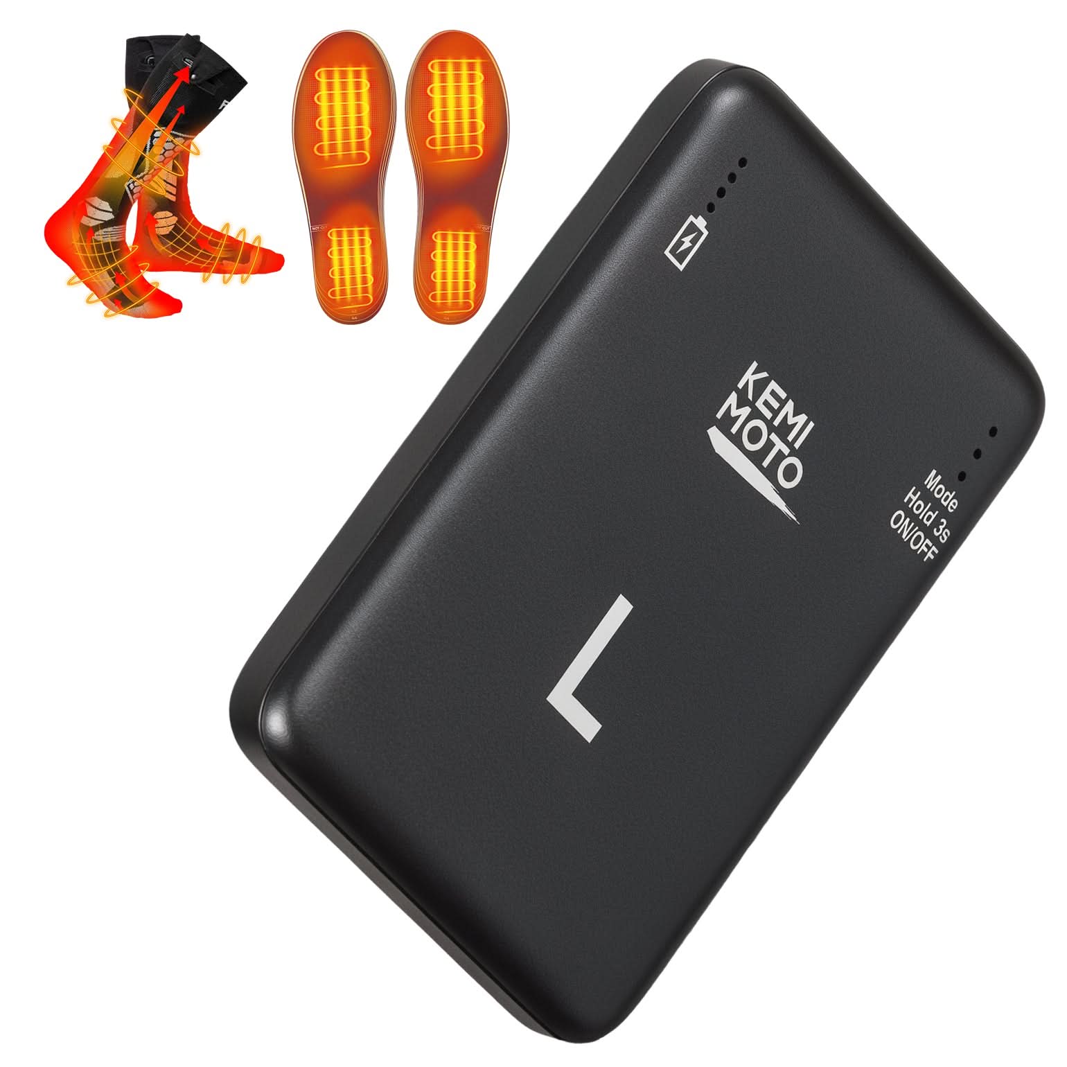 Kemimoto Battery for Heated Socks - $59.99 at Kemimoto.com
