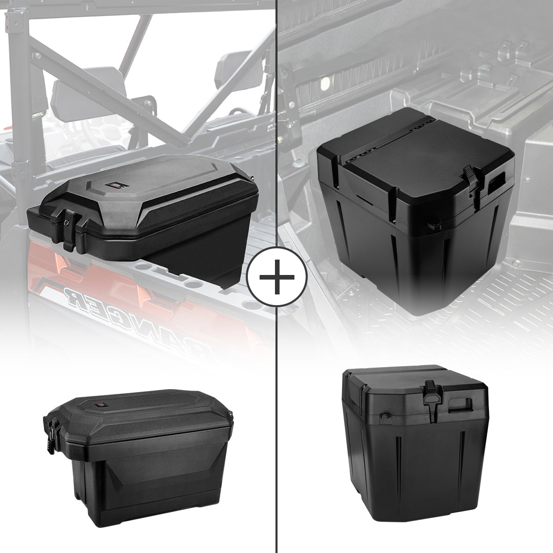 KEMIMOTO Big Size Cargo Box & Under Seat Storage Box for Polaris Ranger - $319.98 at Kemimoto.com