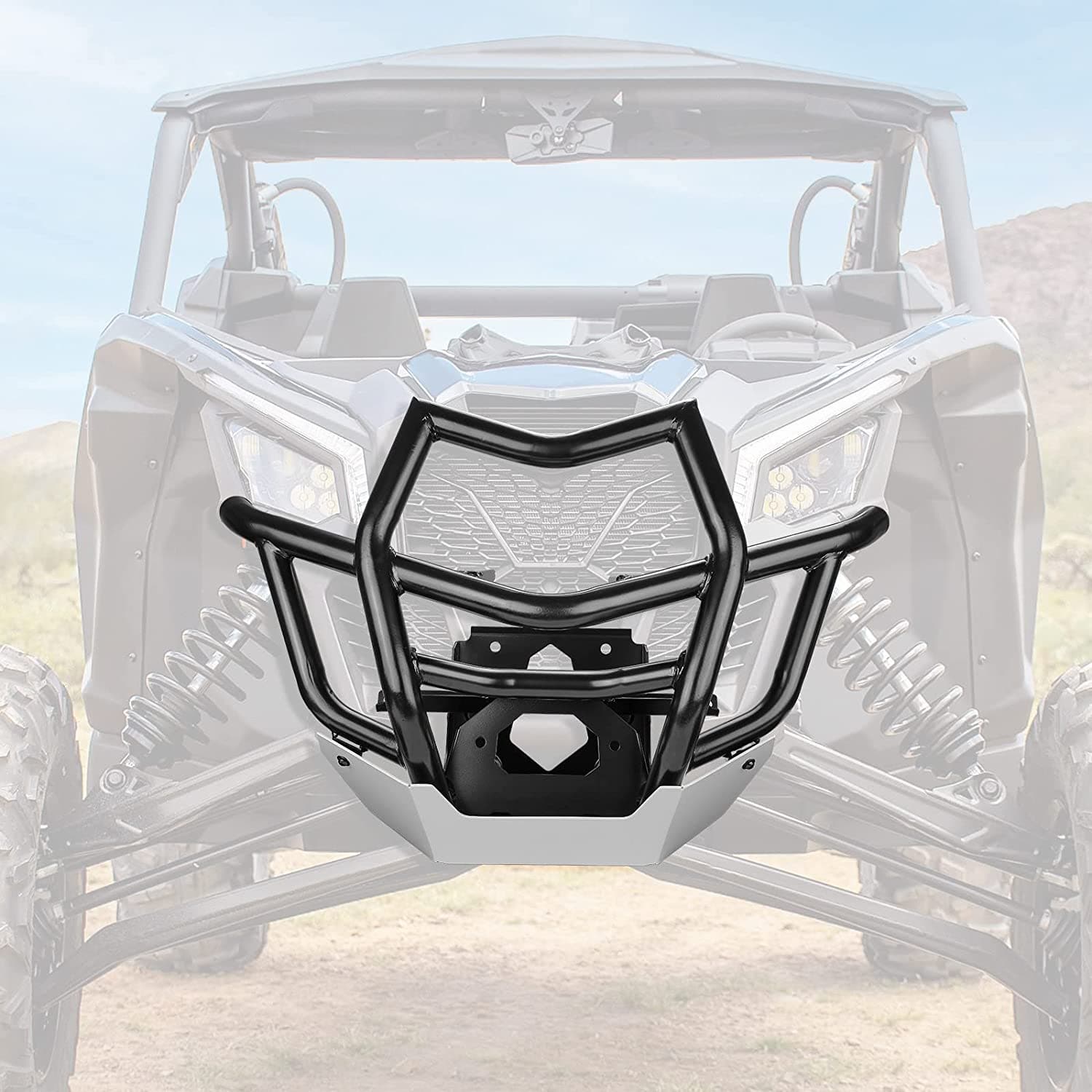 KEMIMOTO Front Bumper for Can-Am Maverick X3 / MAX - $279.99 at Kemimoto.com