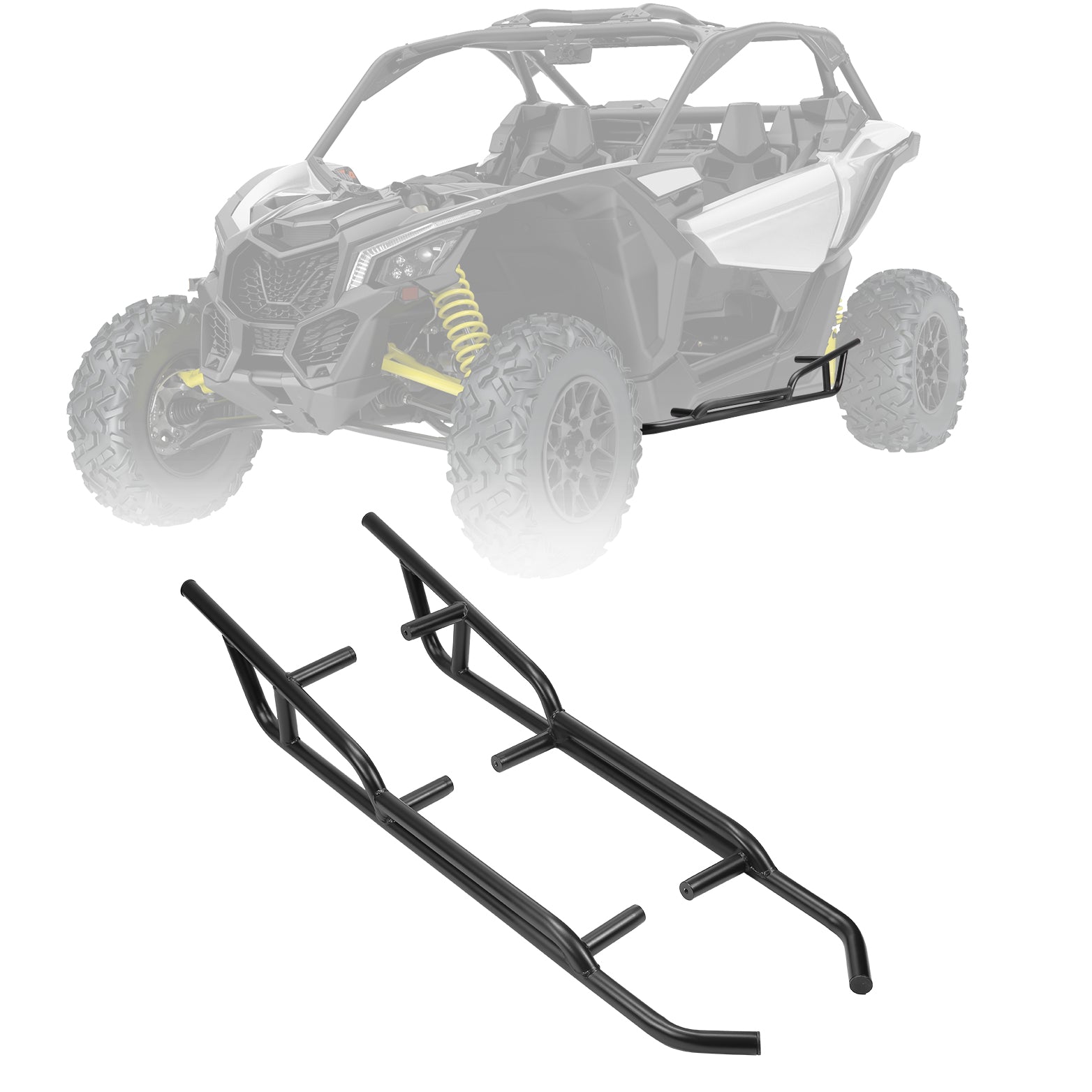 KEMIMOTO Nerf Bars Rock Sliders for Can-Am Maverick X3 2017-2026 - $219.99 at Kemimoto.com