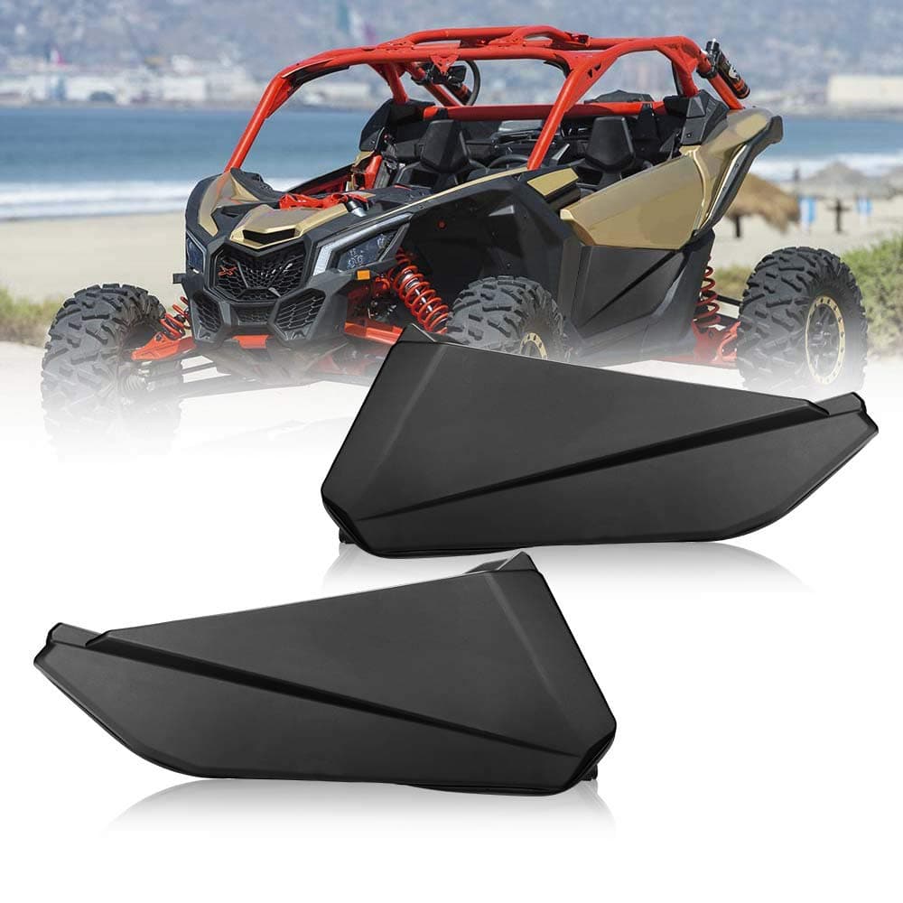 Kemimoto Front Lower Doors with Metal Frame for Can-Am Maverick X3 - $114.99 at Kemimoto.com