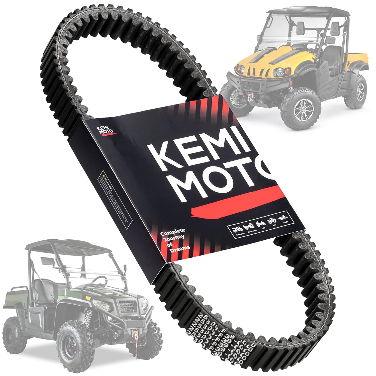 Kemimoto CVT Drive Belt Clutch Parts for Hisun UTV ATV 500/700/450/550/750 - $49.99 at Kemimoto.com