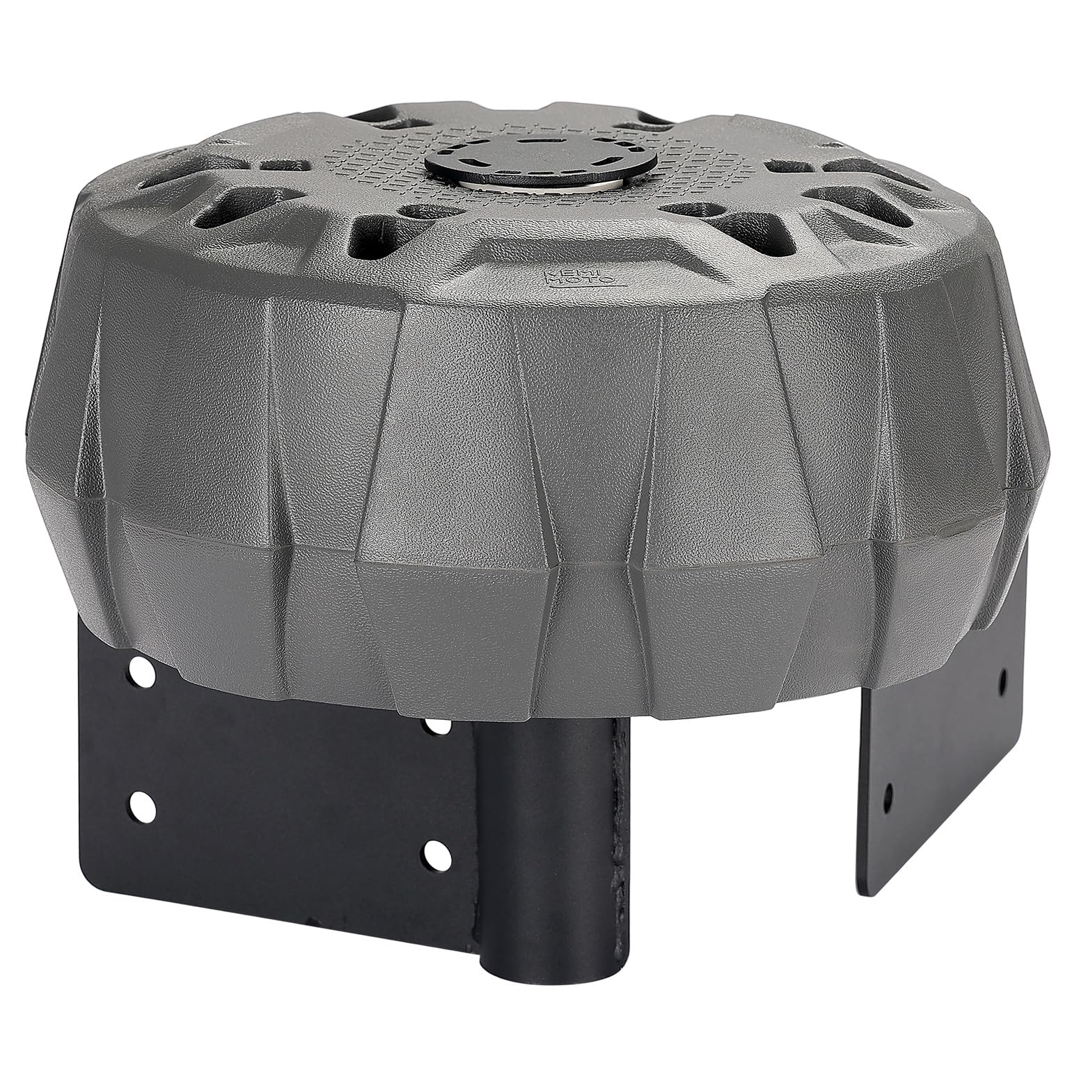 Boat Dock Bumper Wheel for Straight or Corner Mount, 1 PC, Grey