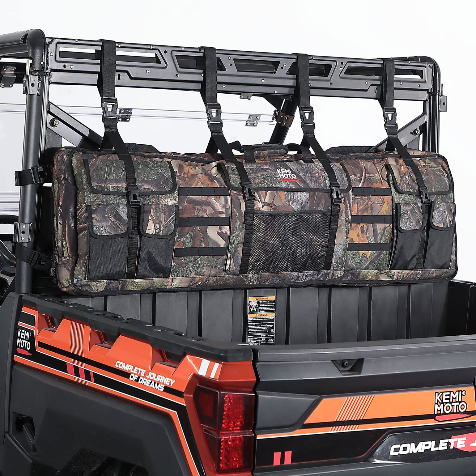 Kemimoto UTV Double Gun Holder Tool Rack Bag for Hunting Gear - $99.99 at Kemimoto.com