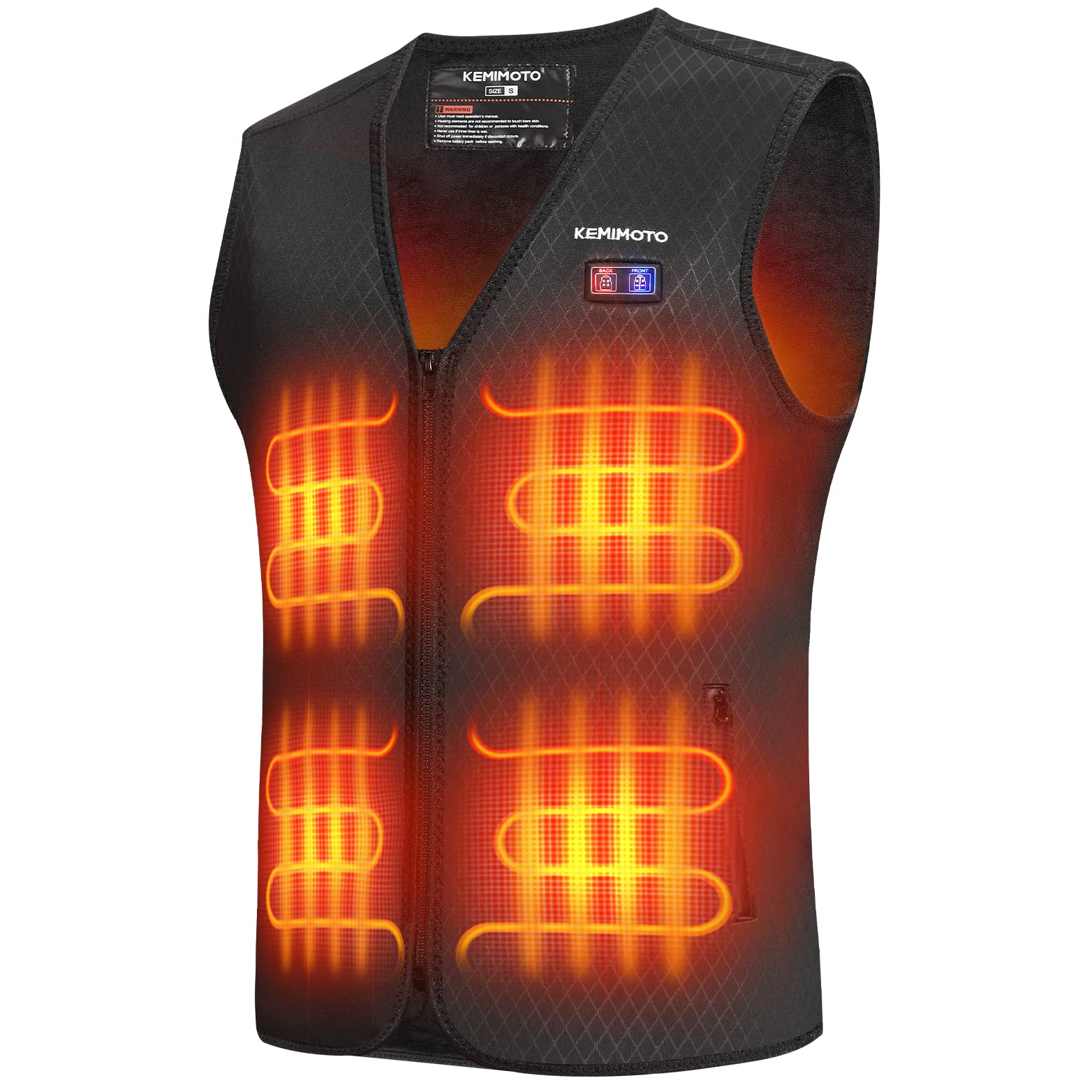 Electric Heated Vest for Men Winter Hunting (No Battery)