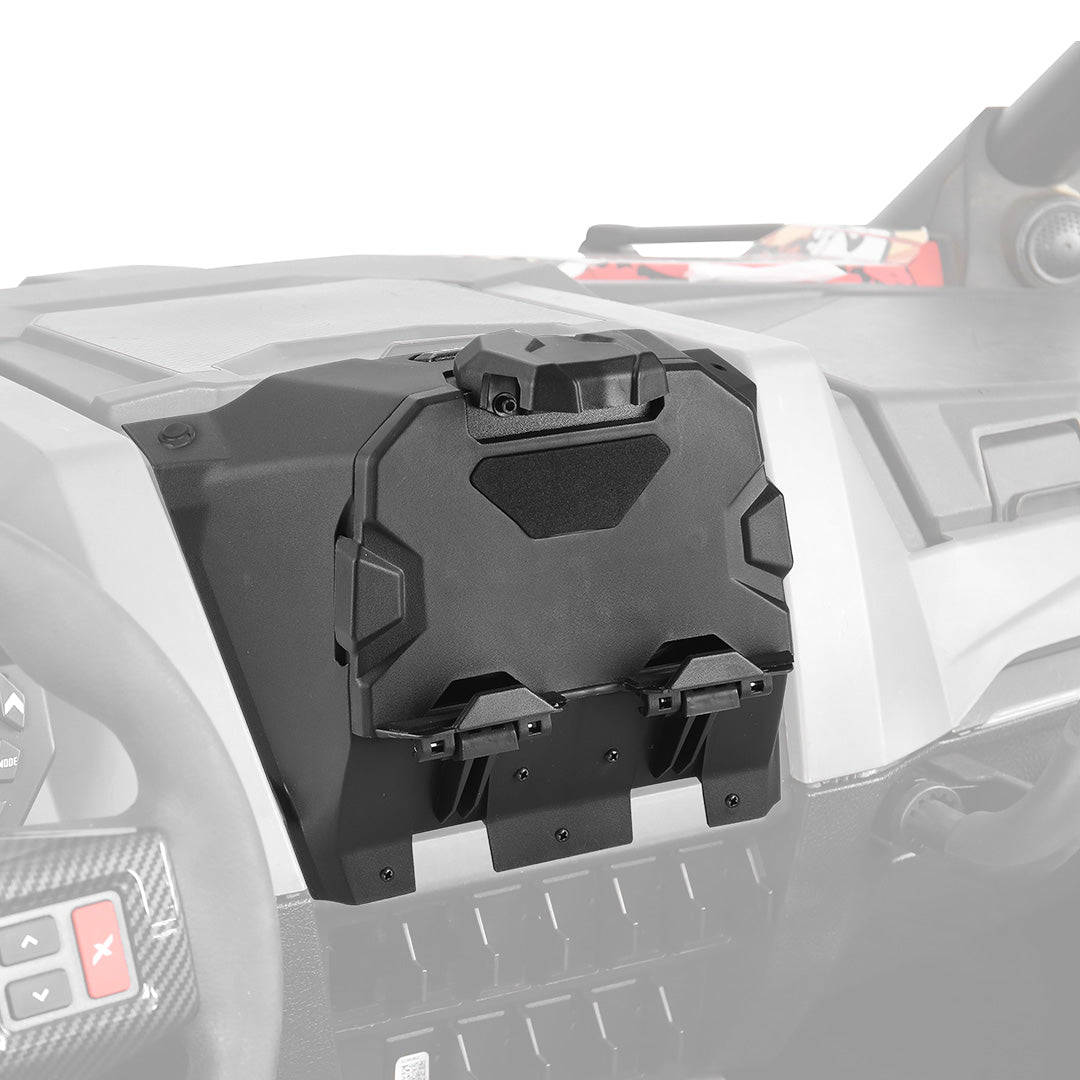 Kemimoto Tablet Holder With Storage Box for Polaris RZR PRO XP/ TURBO - $82.99 at Kemimoto.com