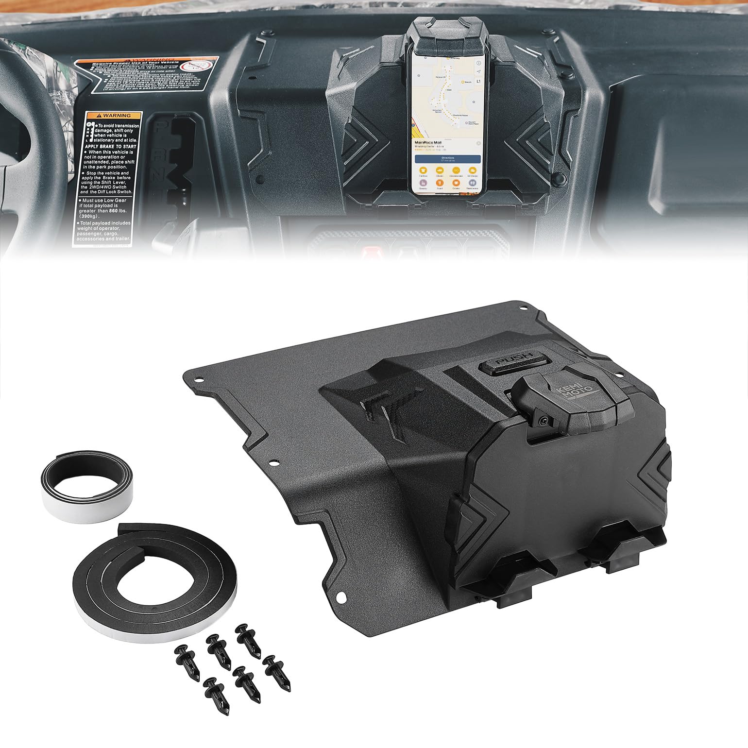 Kemimoto Electronic Device Tablet Holder for Uforce 1000/1000 XL - $69.99 at Kemimoto.com