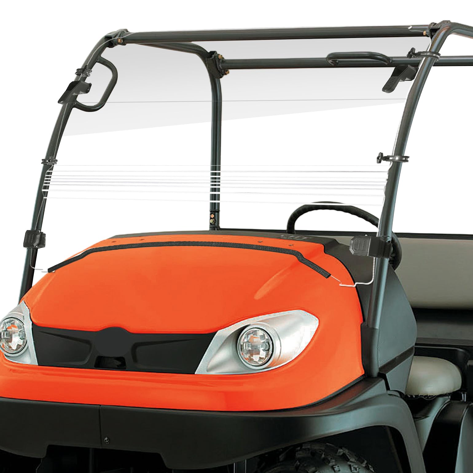 Front Windshield Scratch Resistant for Kubota RTV 400/500/520