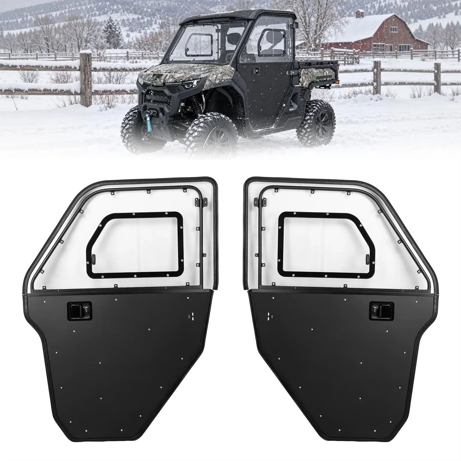 Kemimoto Full Door with Sliding Window For UForce U10 Pro - $1299.99 at Kemimoto.com