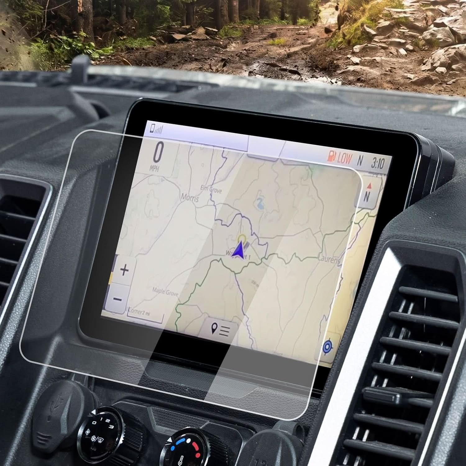 Kemimoto Glass Screen Protector For CFMOTO U10 - $39.99 at Kemimoto.com
