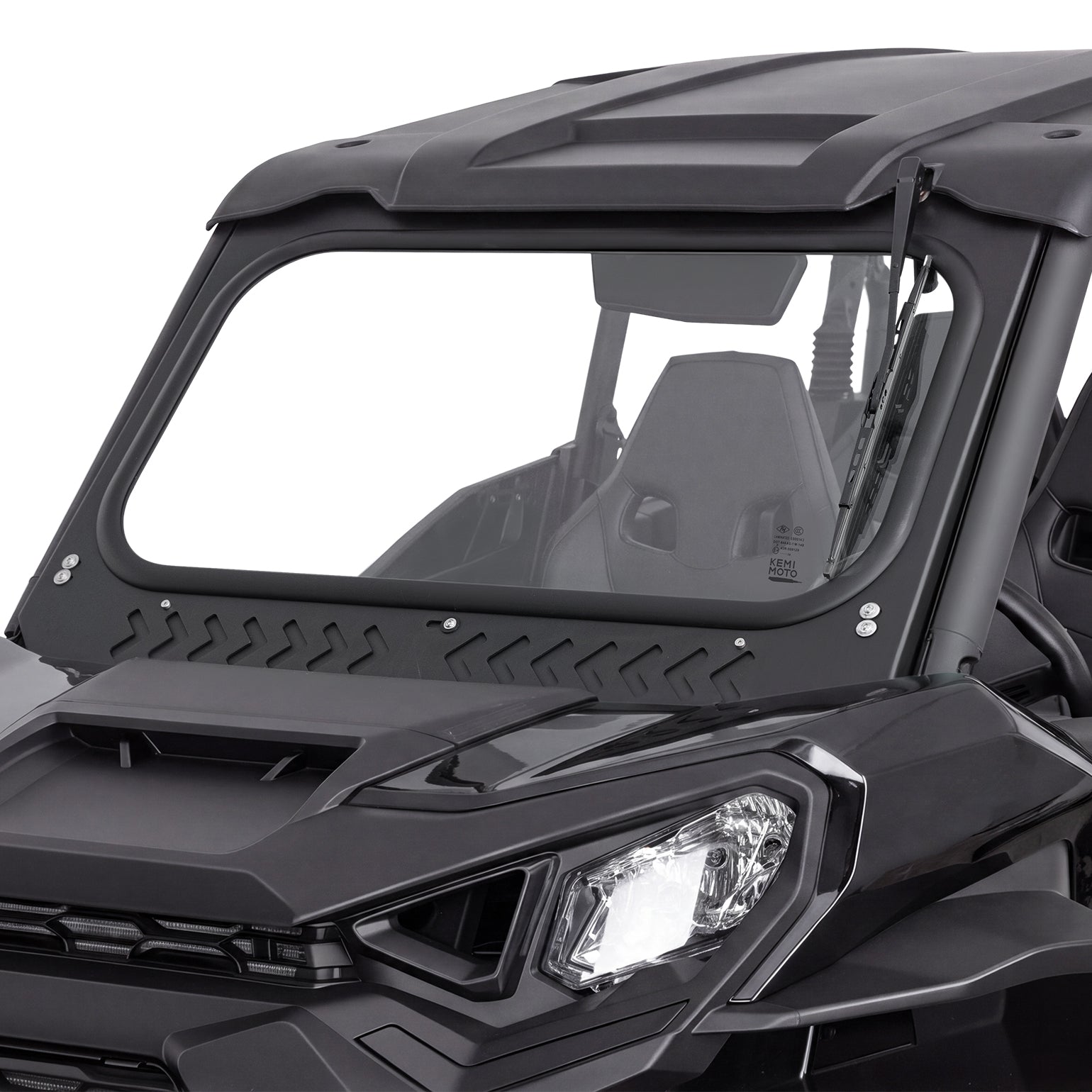 Kemimoto Glass Windshield for 2021–2026 Can-Am Commander & Commander MAX - $499.99 at Kemimoto.com