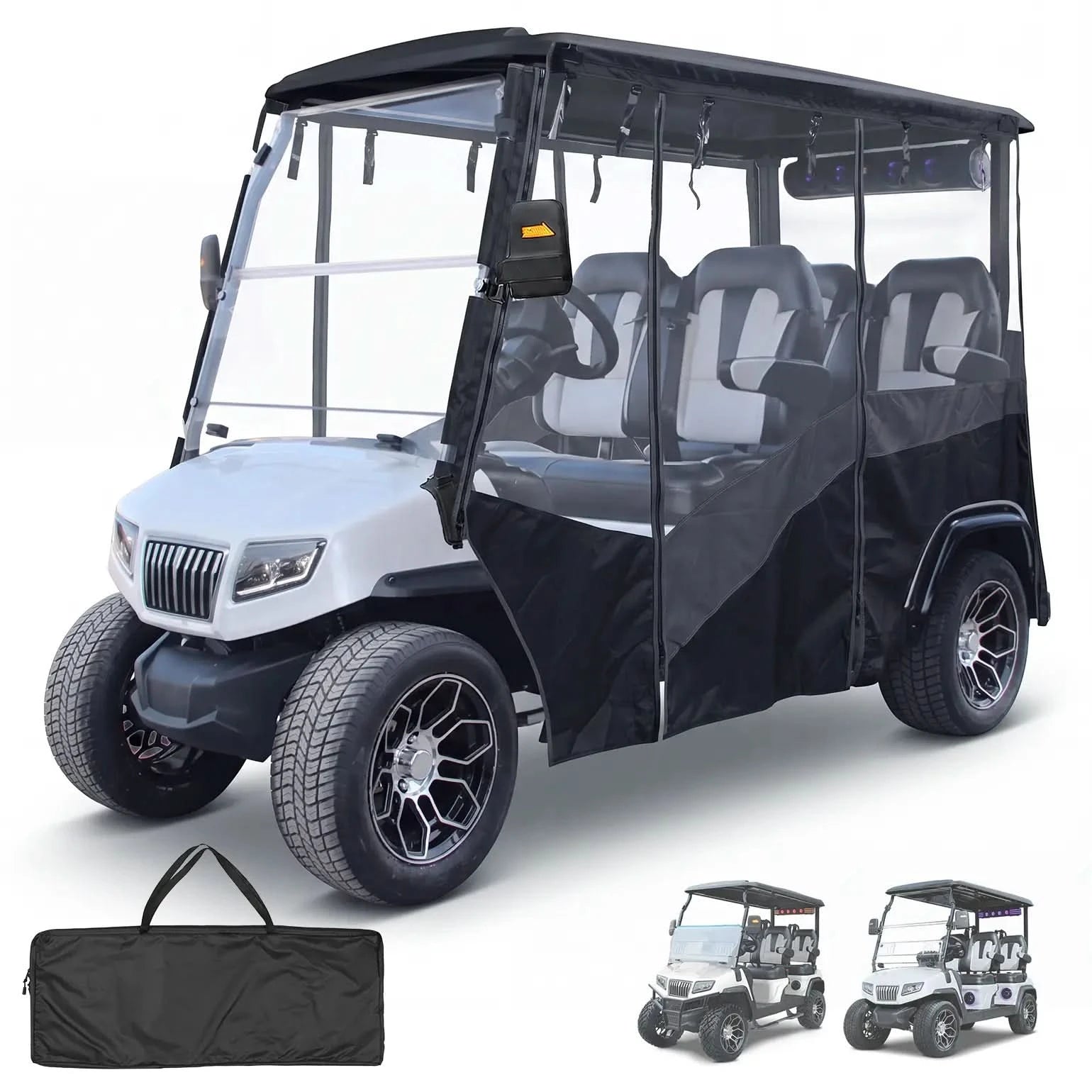 Kemimoto Golf Cart Enclosure For Evolution D5 Maverick Ranger 4 - $229.99 at Kemimoto.com