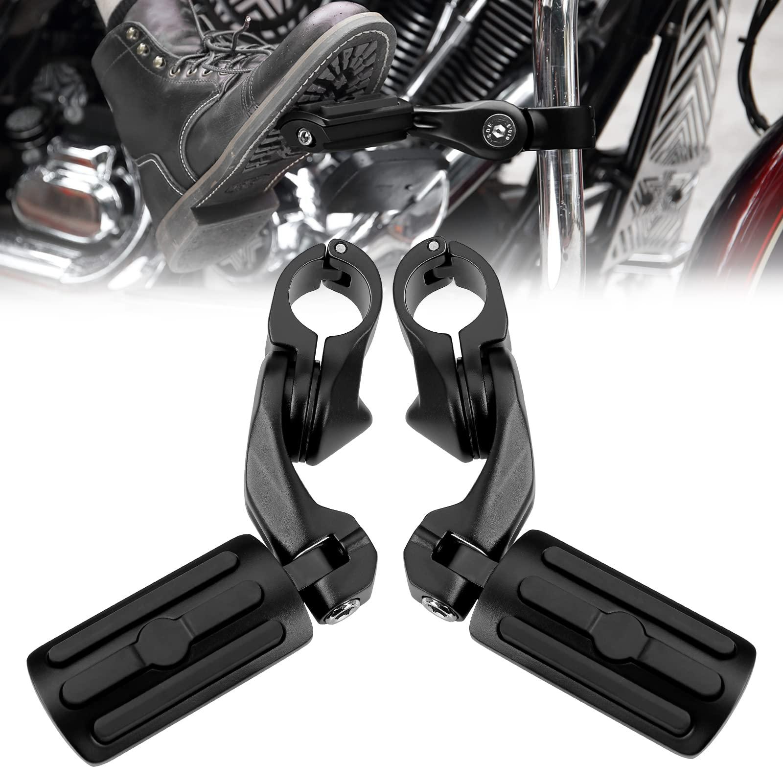 Motorcycle Highway Pegs Foot Rest for Road Glide Street Glide Electra