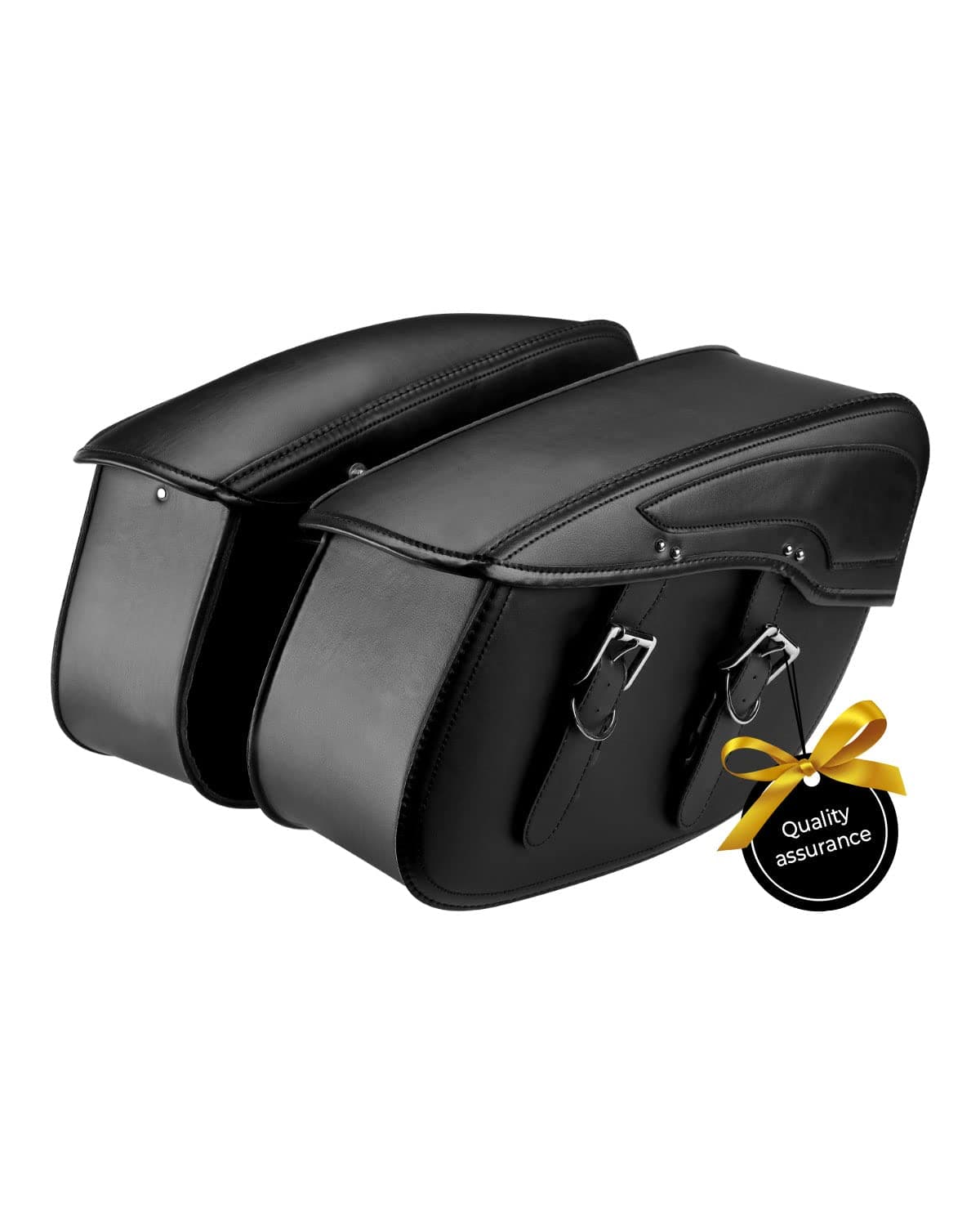 Kemimoto 34L Motorcycle Synthetic Leather Saddlebag for Harley - $115.99 at Kemimoto.com